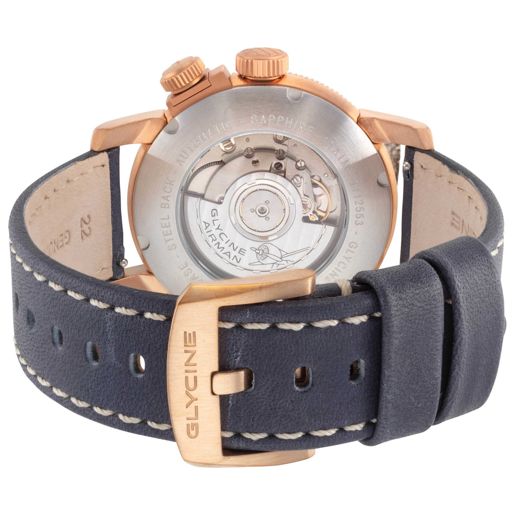 Glycine Airman Contemporary Bronze GMT Men's Watch GL0548