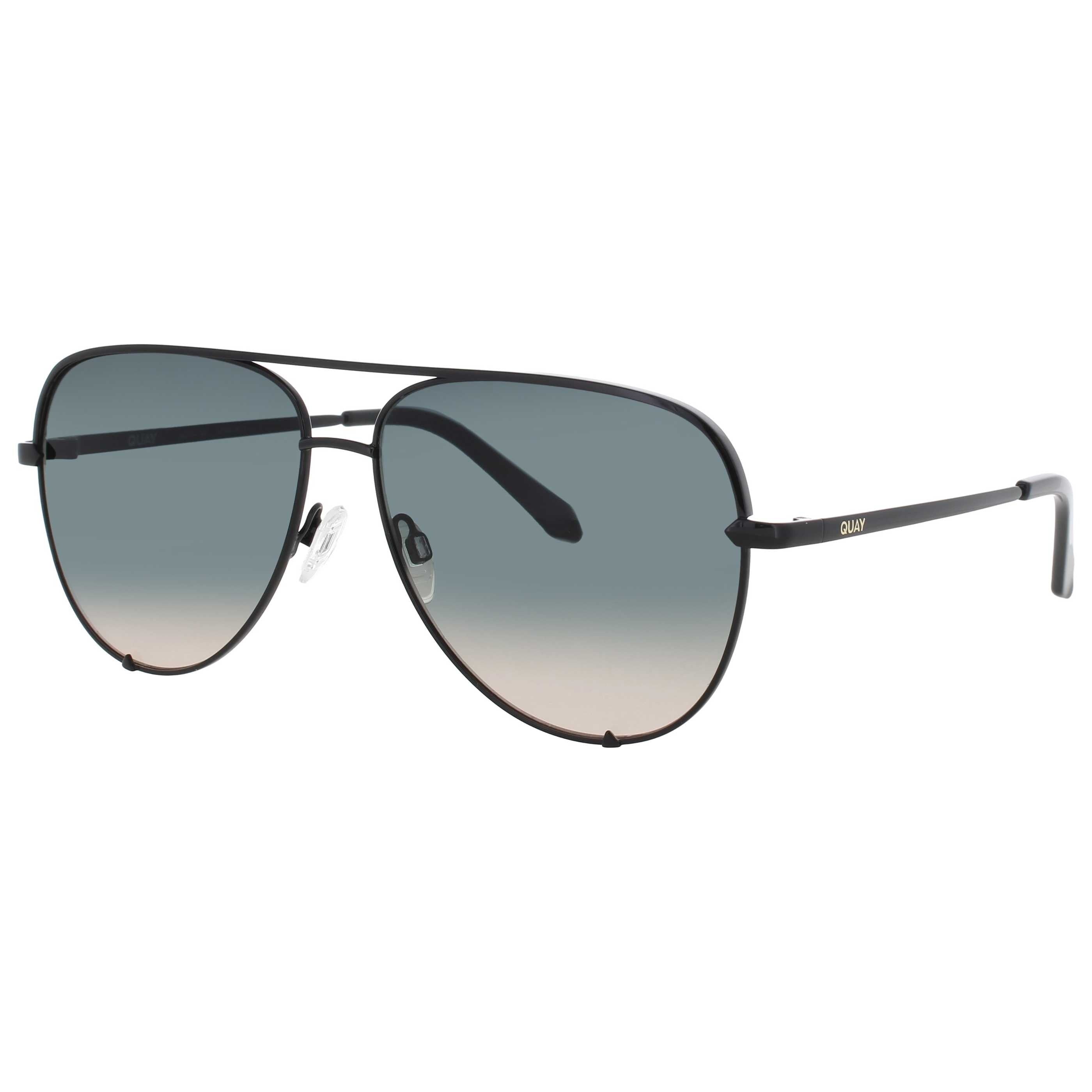 Quay Unisex Sunglasses QUAY-NO-NS-2486-BLK-PLMTPE