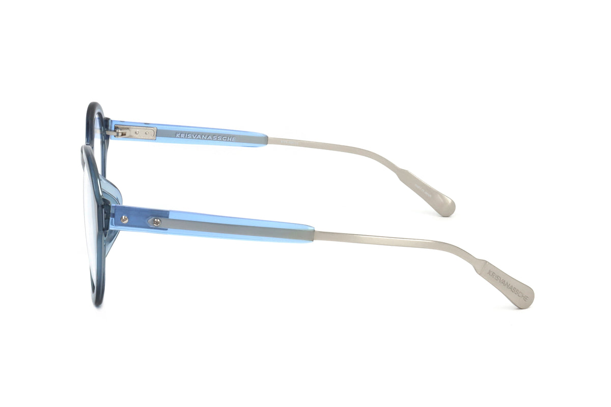 Kris Van Assche by Linda Farrow Men's Stainless steel Glasses