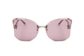No 21 by Linda Farrow Women's Stainless steel Sunglasses