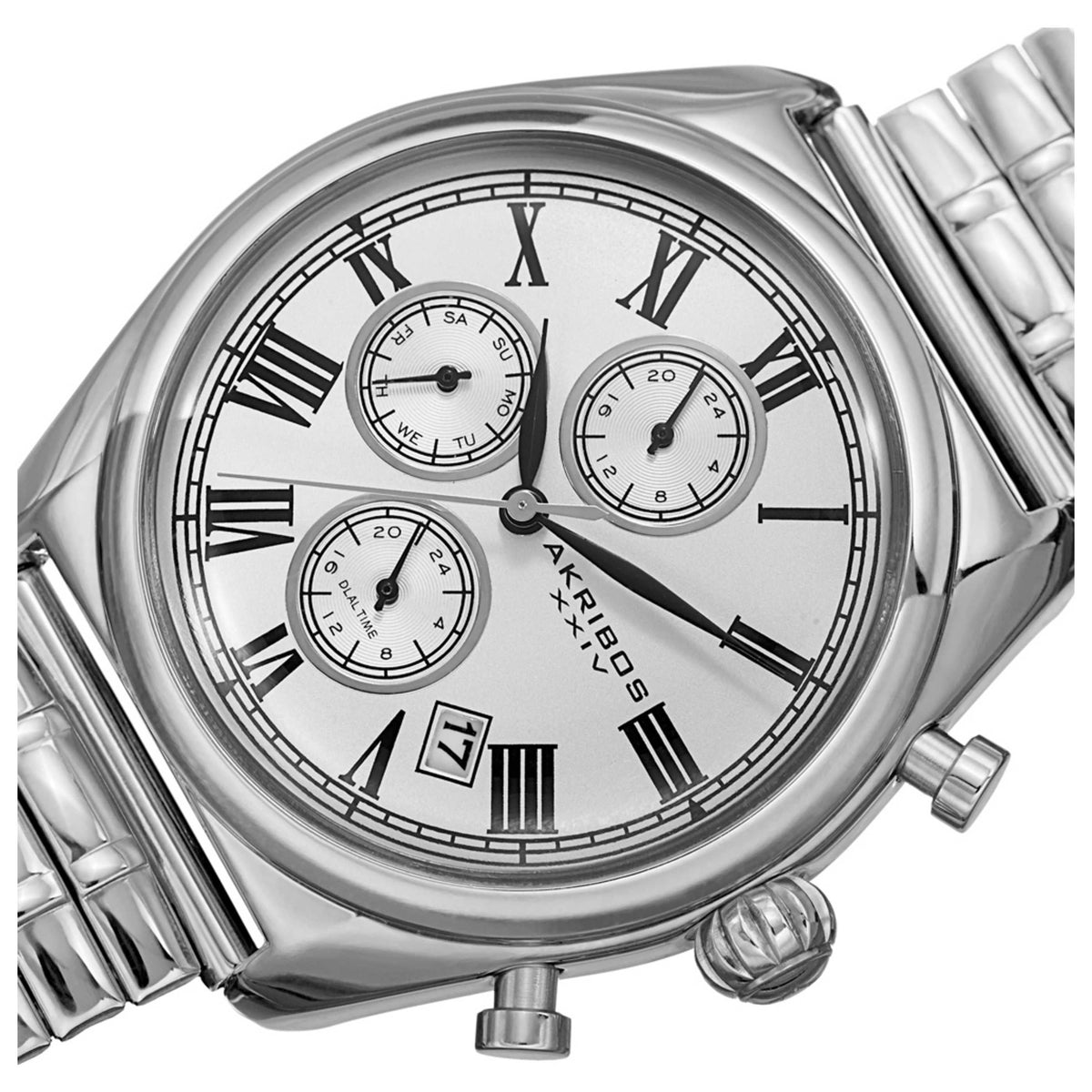 Akribos Xxiv Men's Watch AK827SS