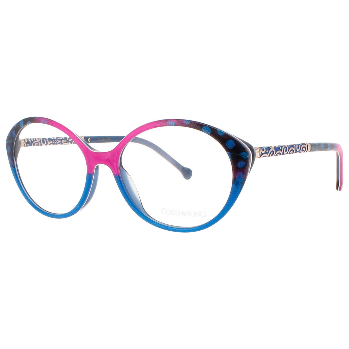 Coco Song Women's Eyeglasses CS-RUNNING-JEANS-CV253-03-09