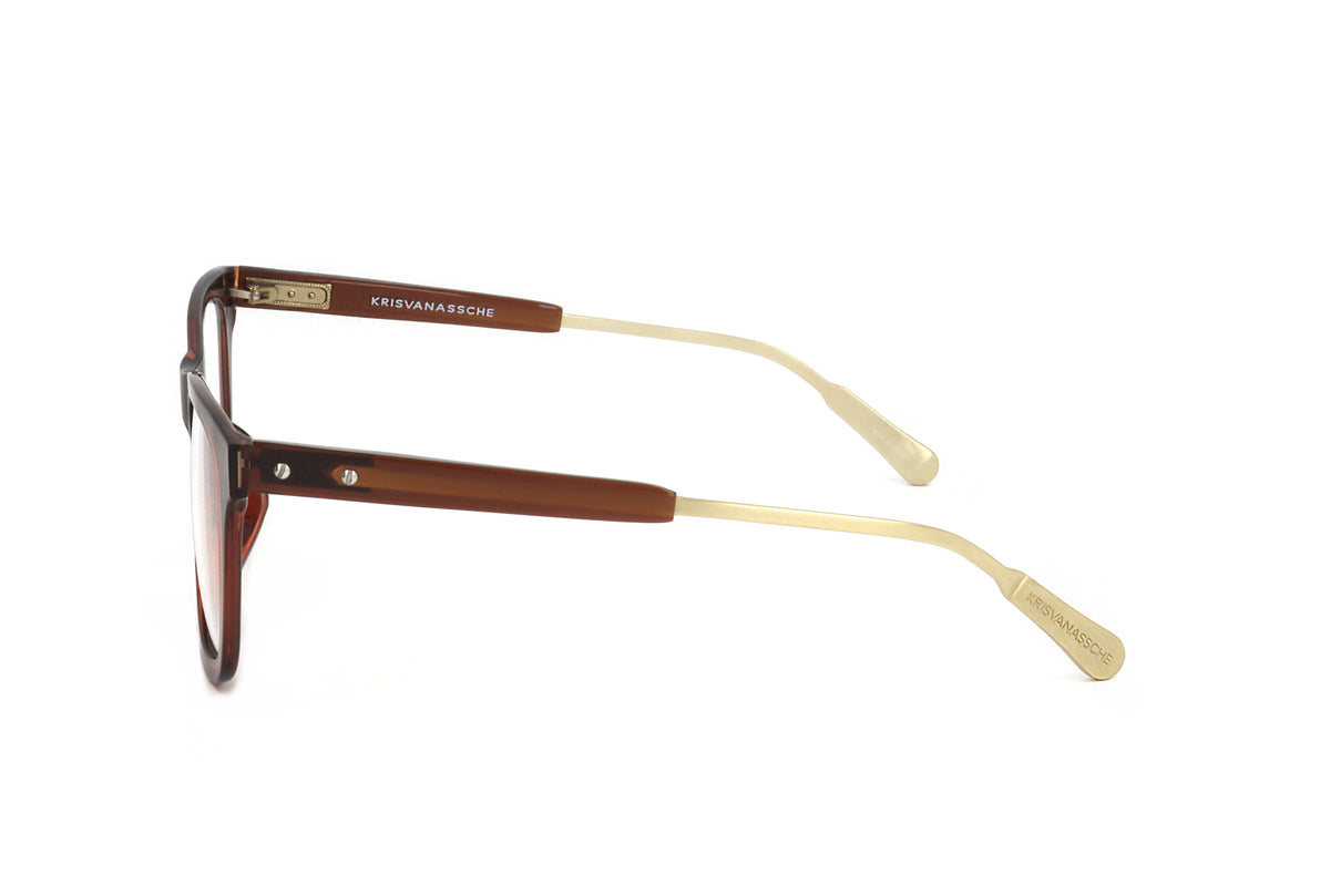 Kris Van Assche by Linda Farrow Men's Stainless steel Glasses