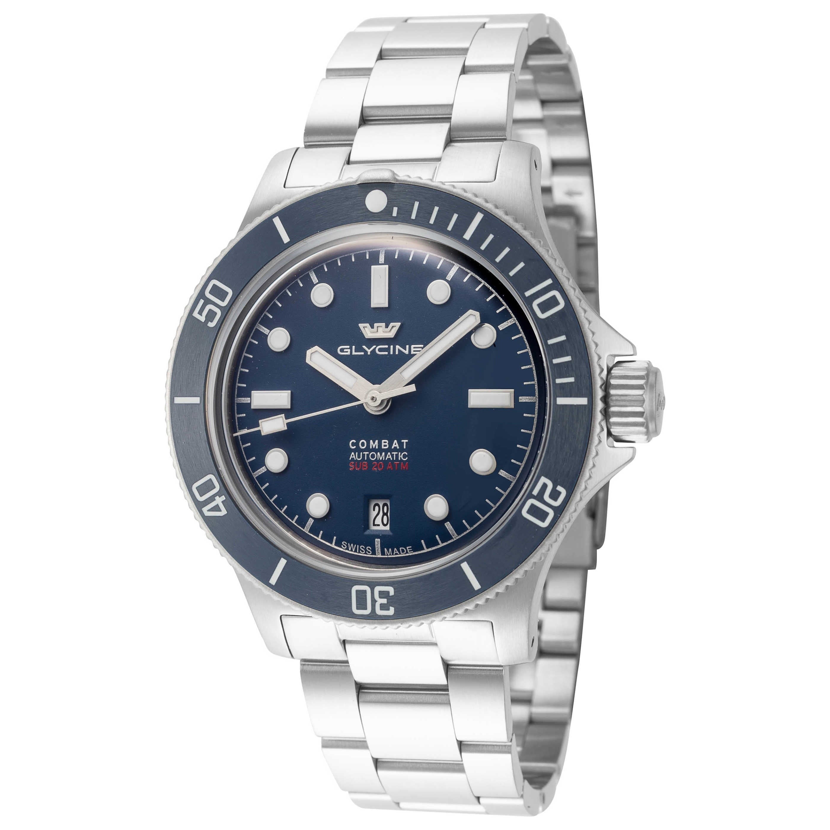Glycine Combat Sub Box Ceramic Men's Watch GL0523