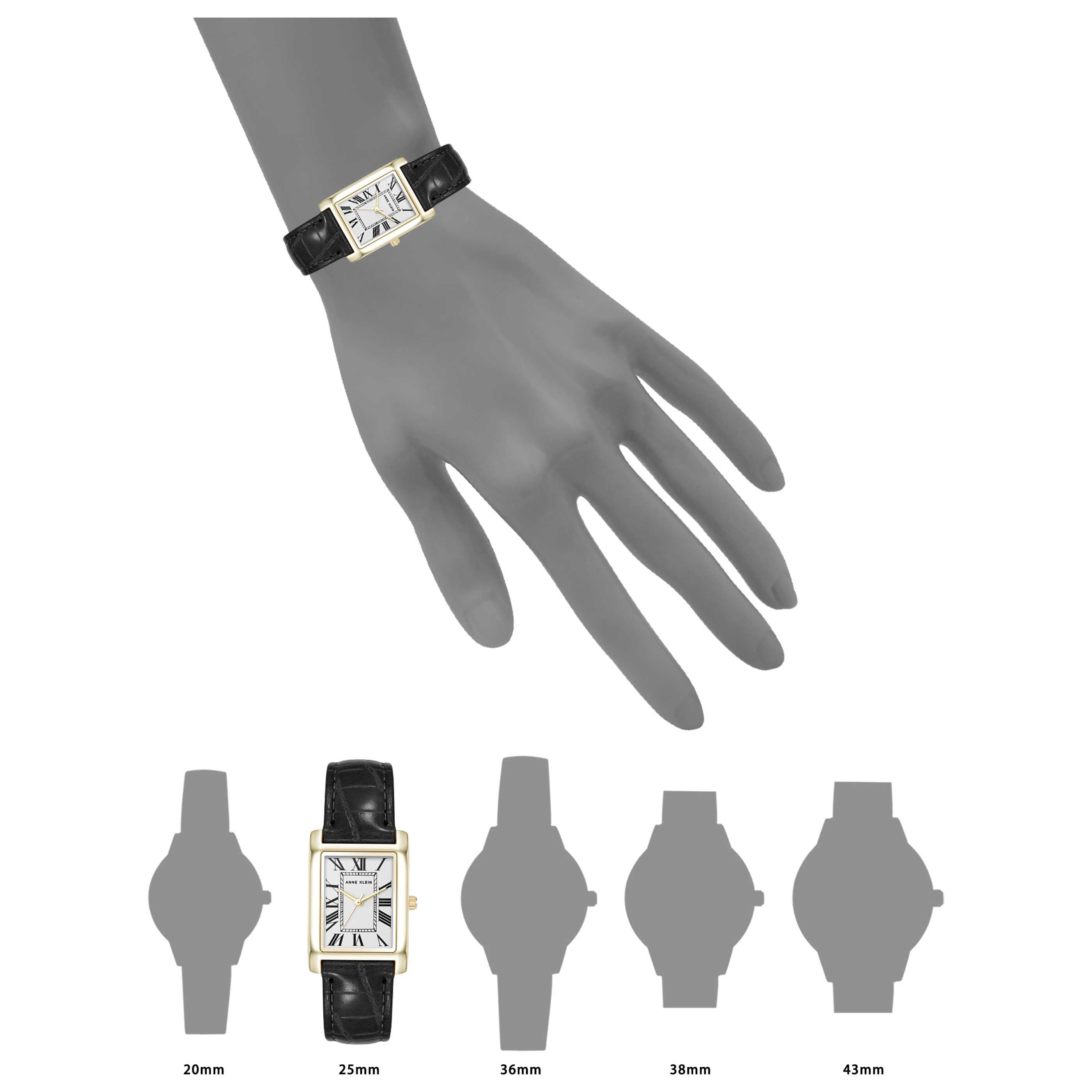 Anne Klein Women's Watch AK-5218GPBK
