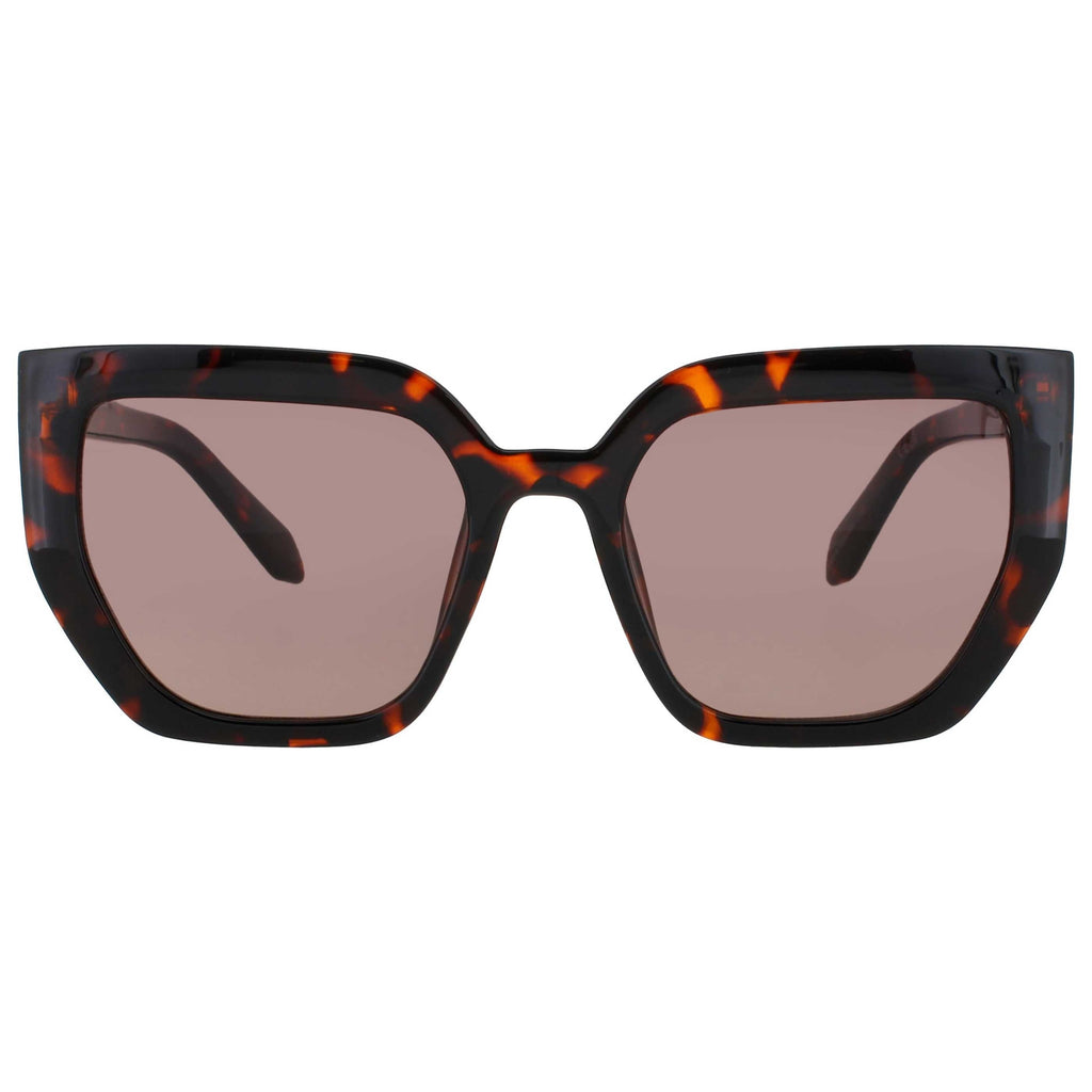 Quay Unisex Sunglasses QUAY-NO-NS-2925-TRT-BRN