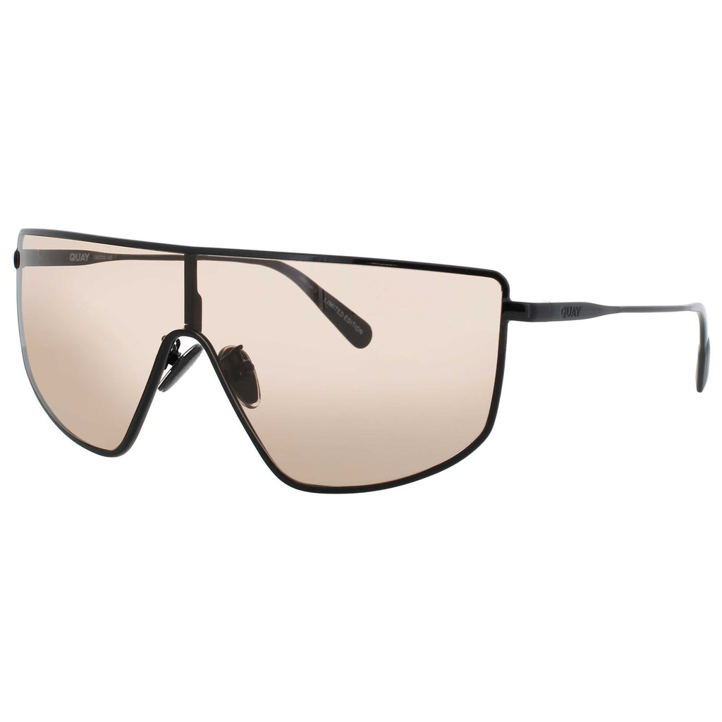 Quay Unisex Sunglasses QUAY-NO-NS-2438-BLK-TAN