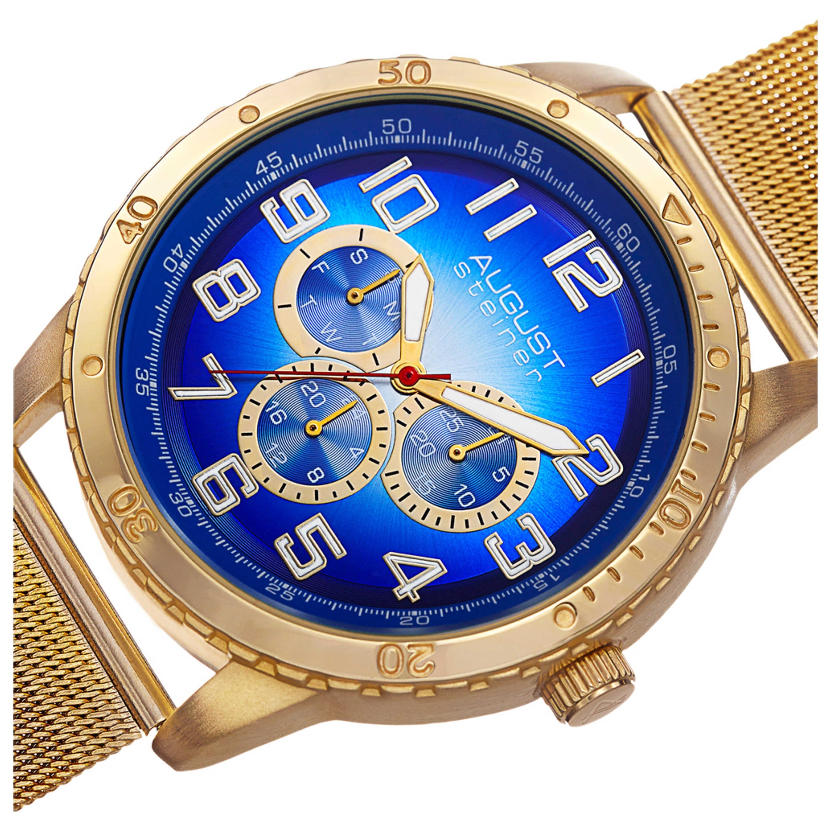August Steiner Men's Watch AS8115YG