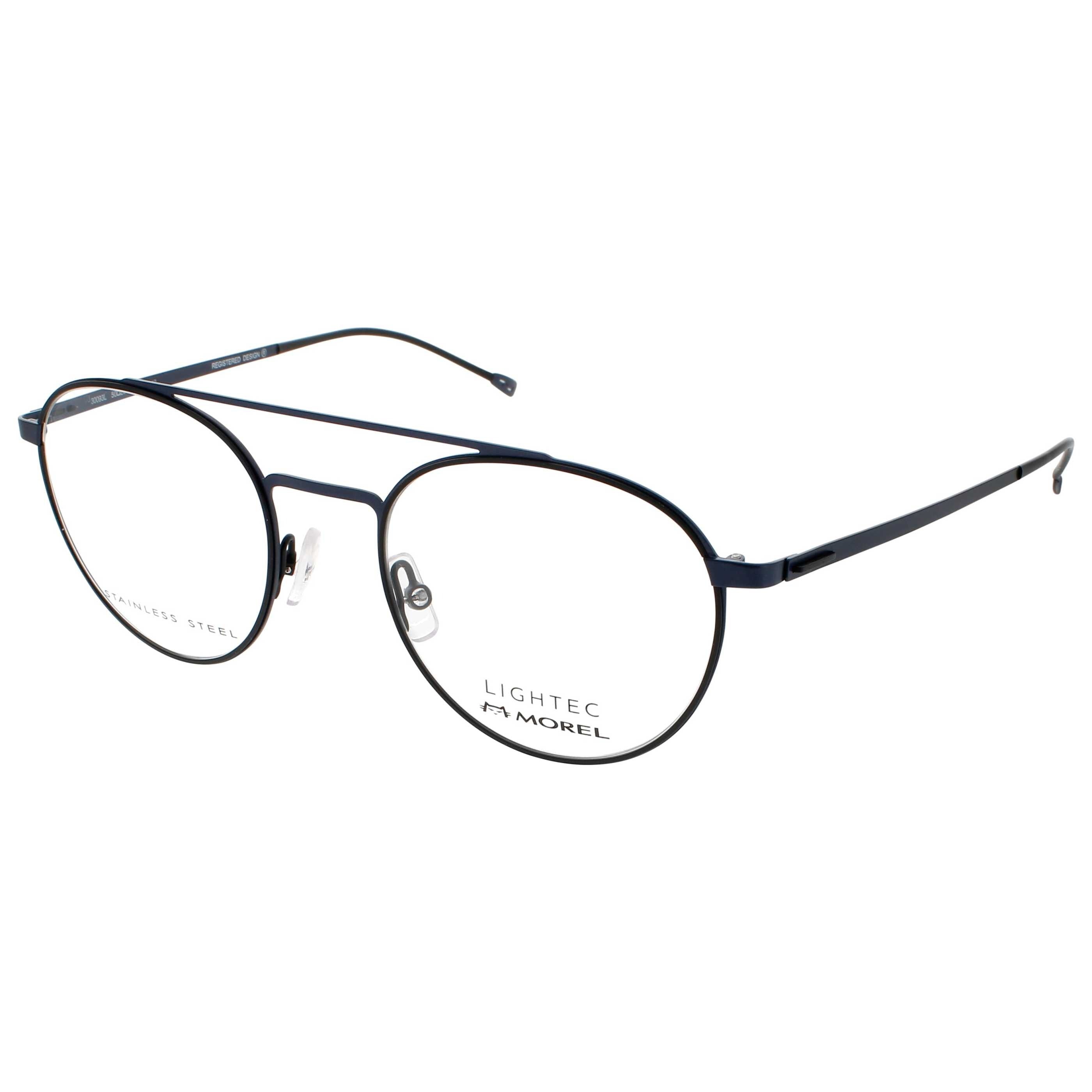 Lightec Men's Eyeglasses LIGHTEC-MOREL-30093L-NB12-50