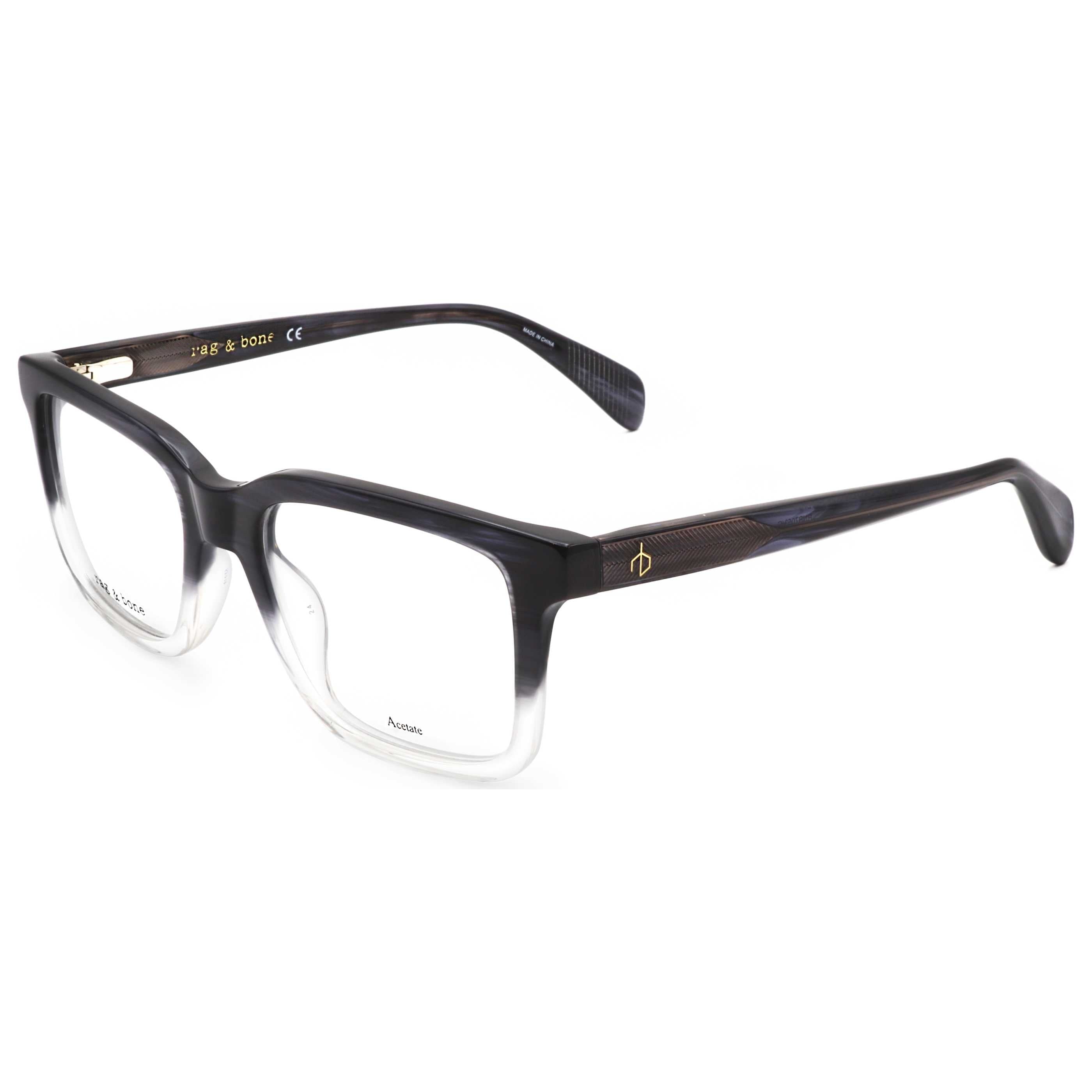 Rag & Bone Men's Eyeglasses RNB7053-G-2W8-53