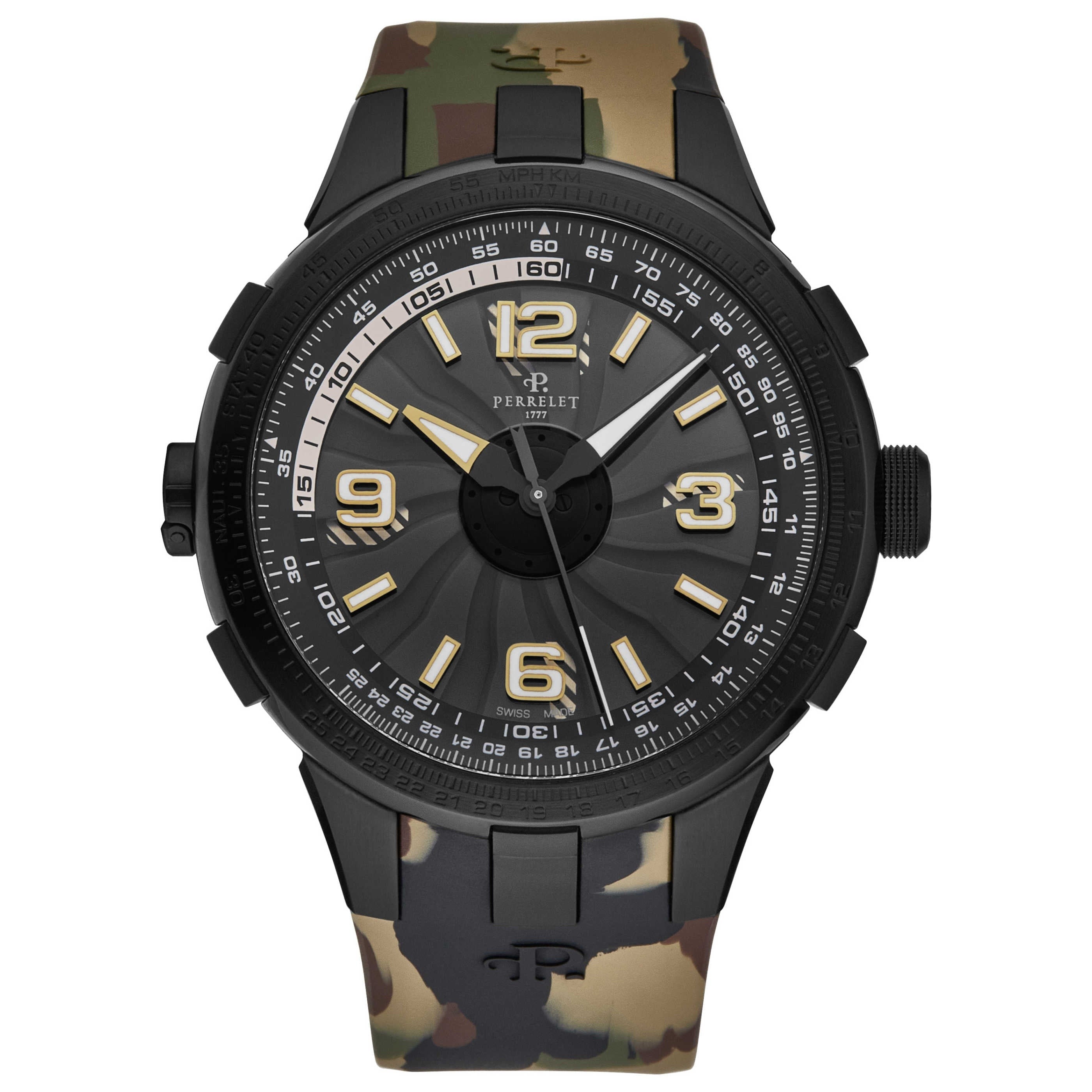 Perrelet Turbine Pilot Men's Watch A1095/5
