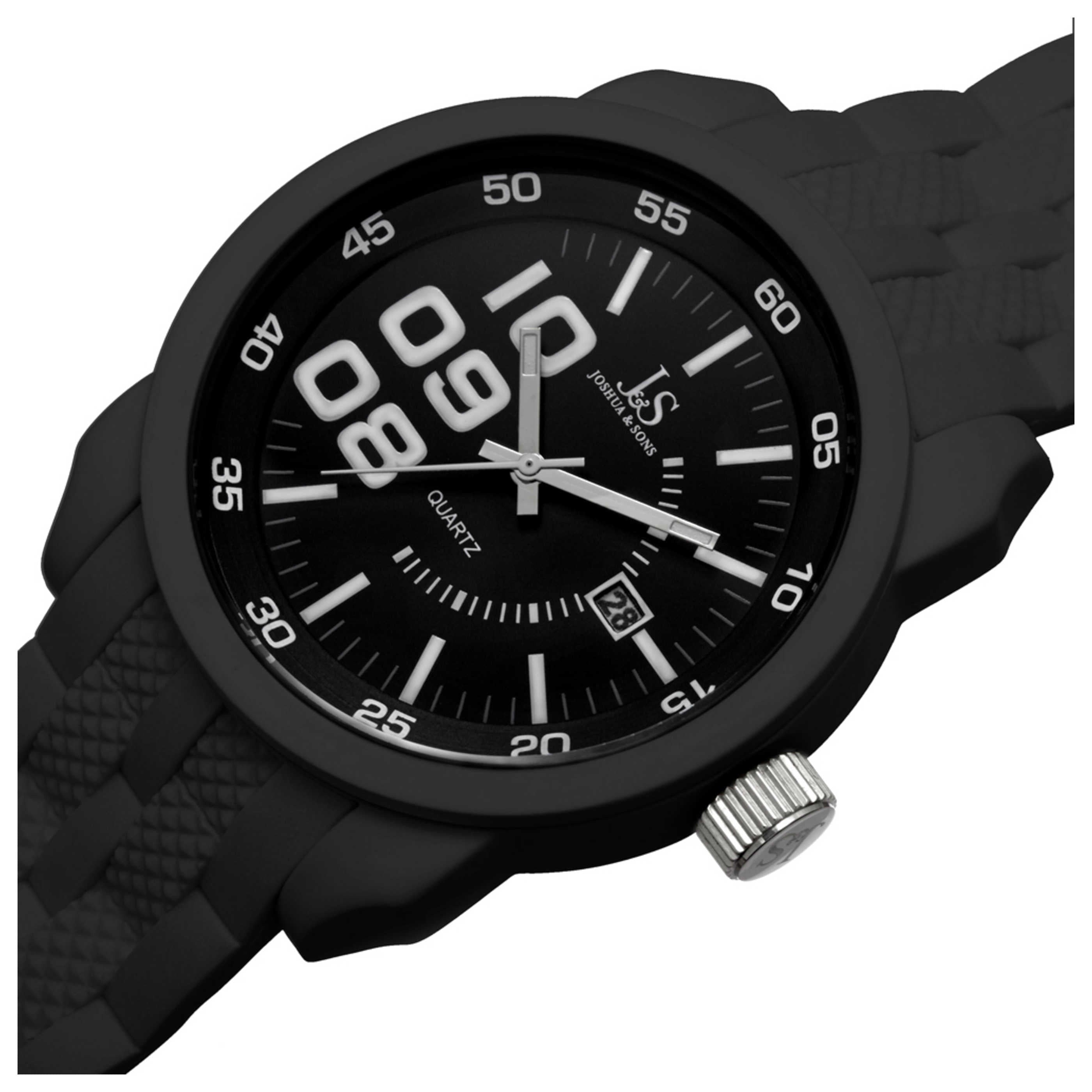 Joshua & Sons Men's Watch JS63BK