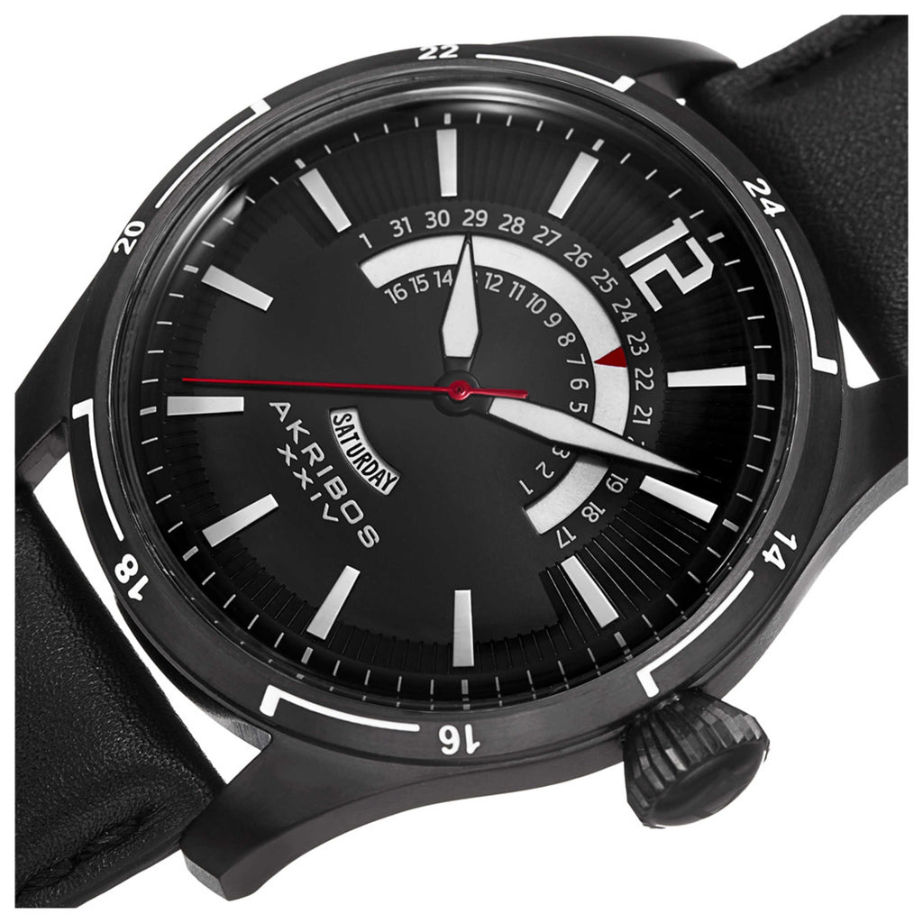 Akribos Xxiv Men's Watch AK850BK