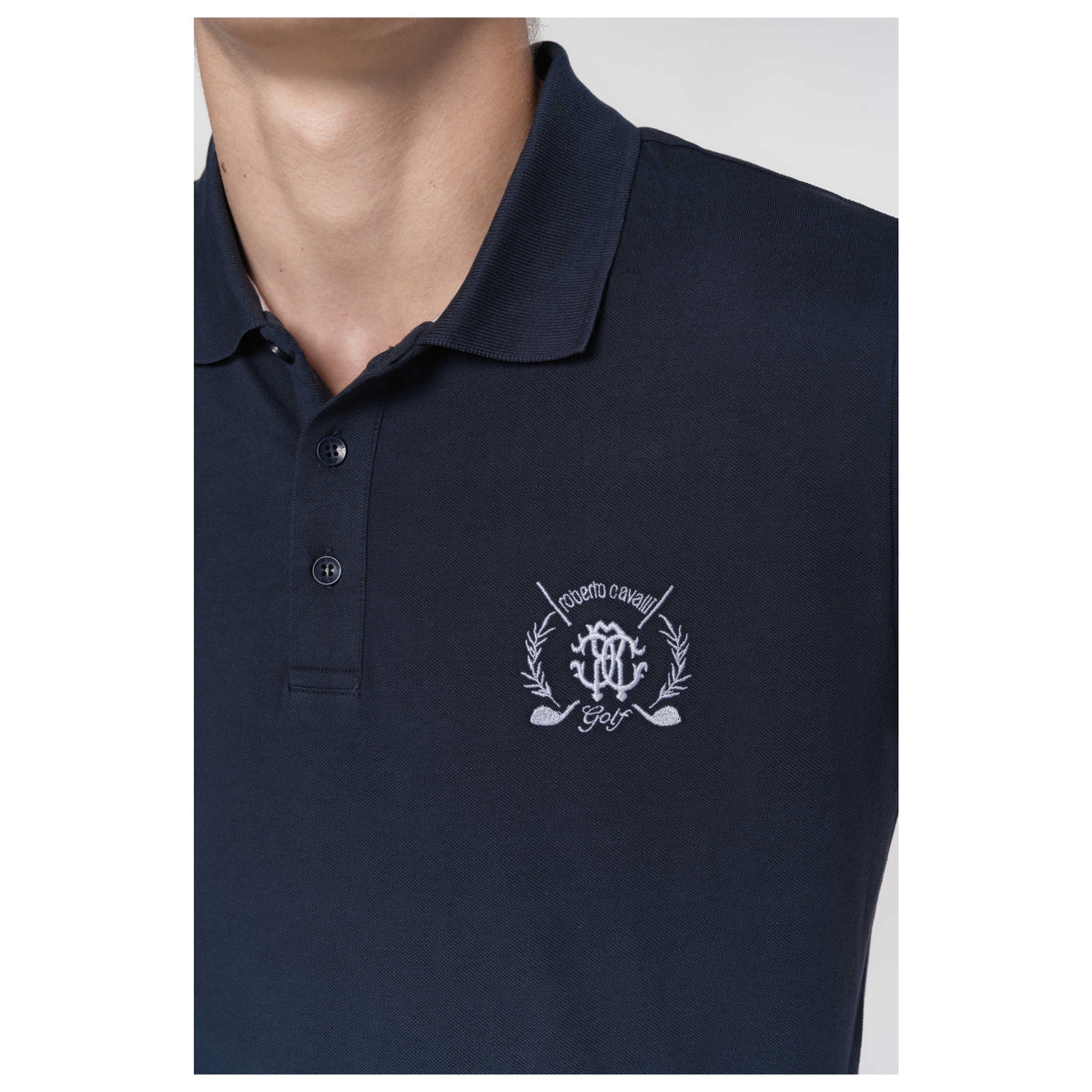 Roberto Cavalli Golf Men's Polo