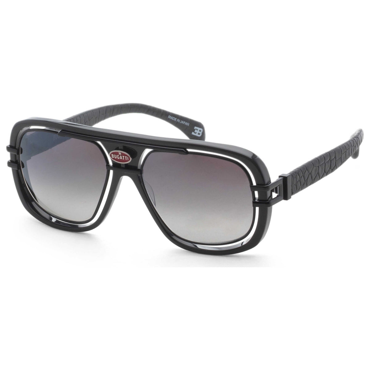 Bugatti Men's Sunglasses 07-GRY-BK
