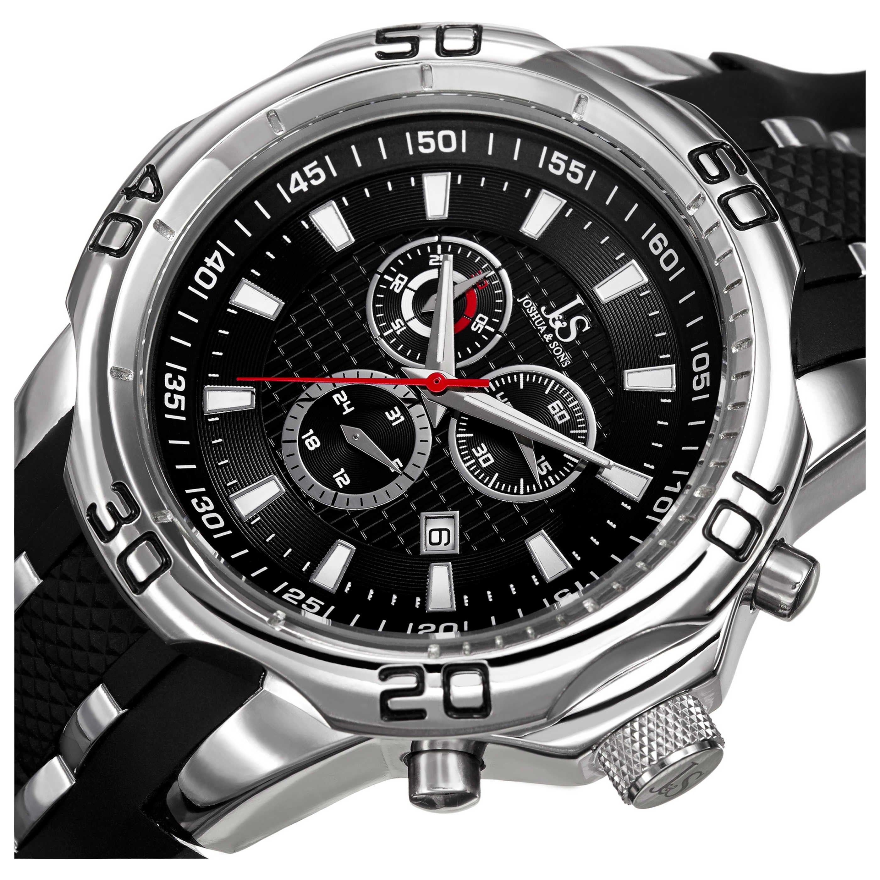 Joshua & Sons Men's Watch JS50SSB