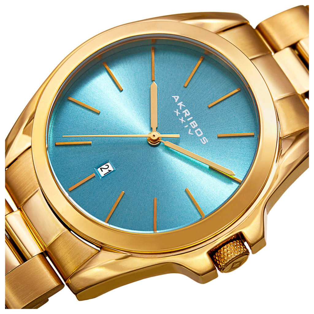 Akribos Xxiv Unisex Watch AK948YGTQ