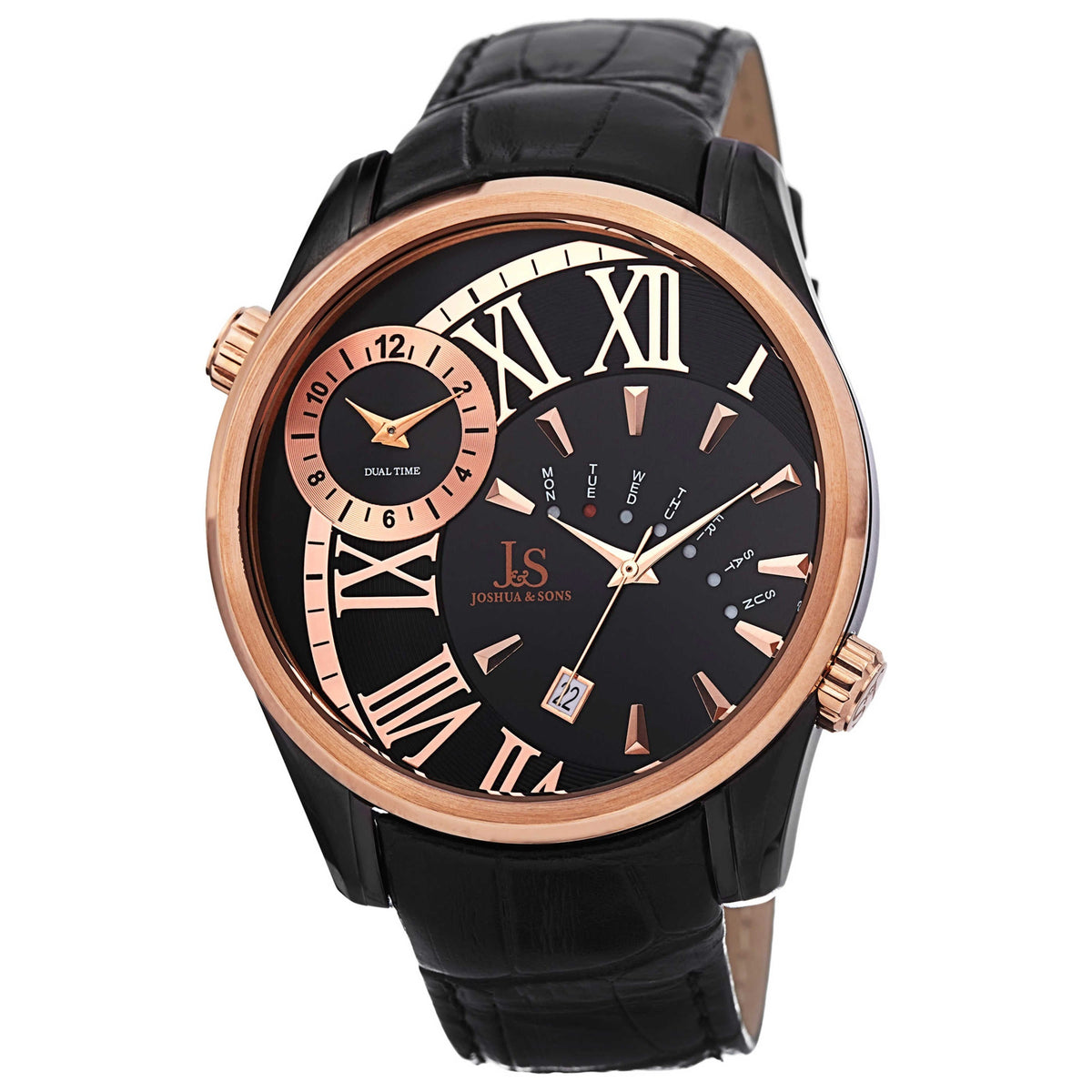 Joshua & Sons Men's Quartz Watch JS72BKR