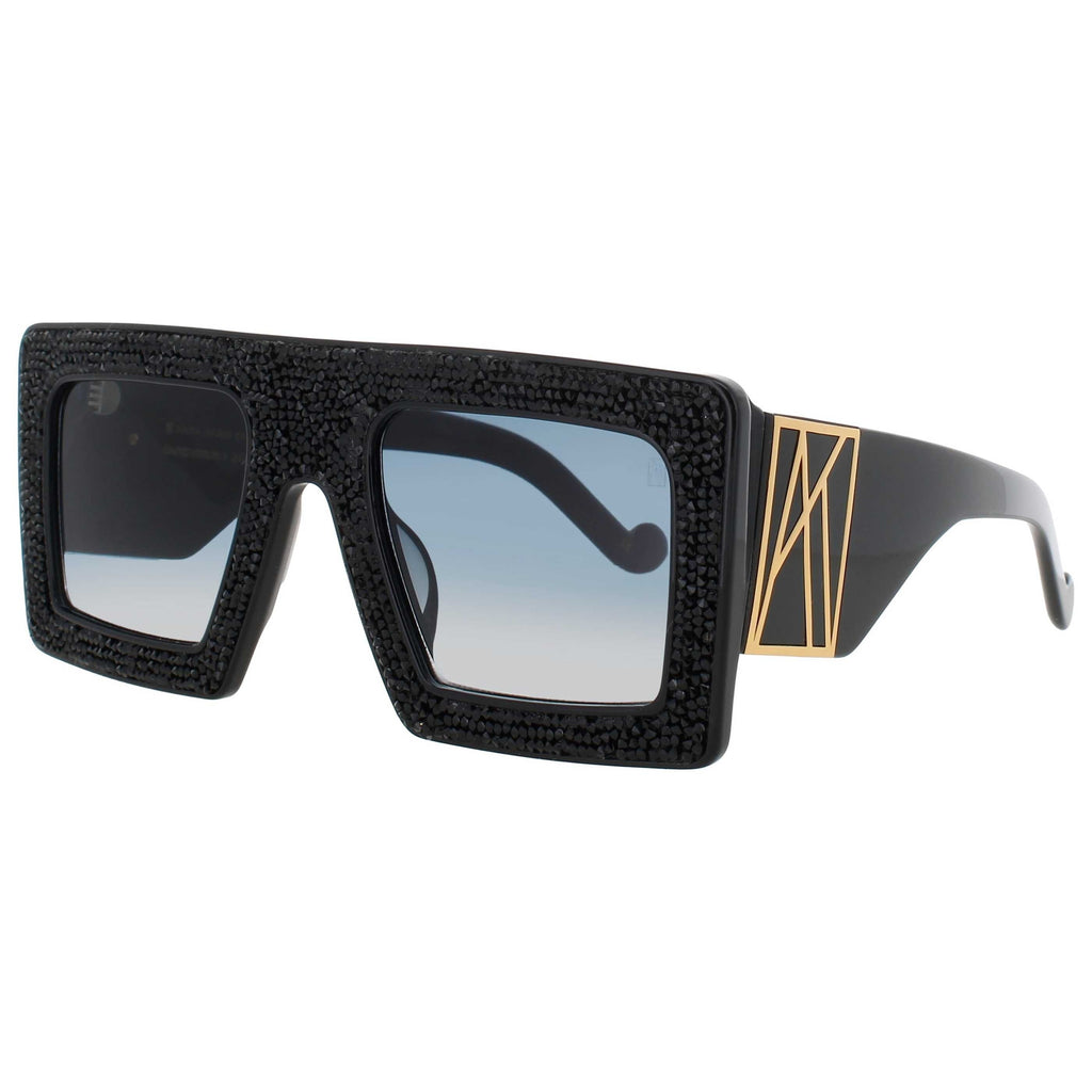 Anna-Karin Karlsson Women's Sunglasses AKK-MOTHER-BEEP-BLACK-CRYSTAL