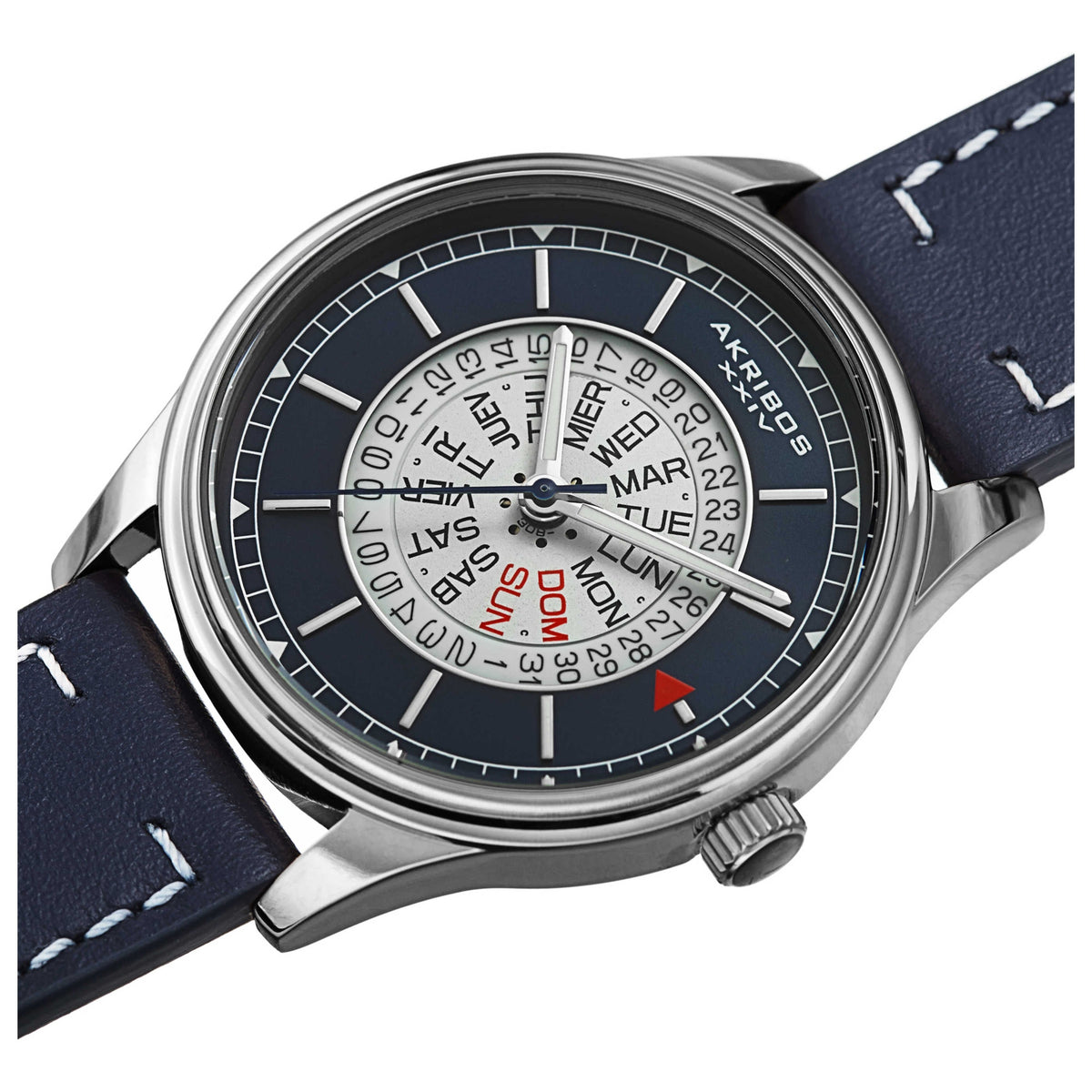 Akribos Xxiv Men's Watch AK1126SSBU