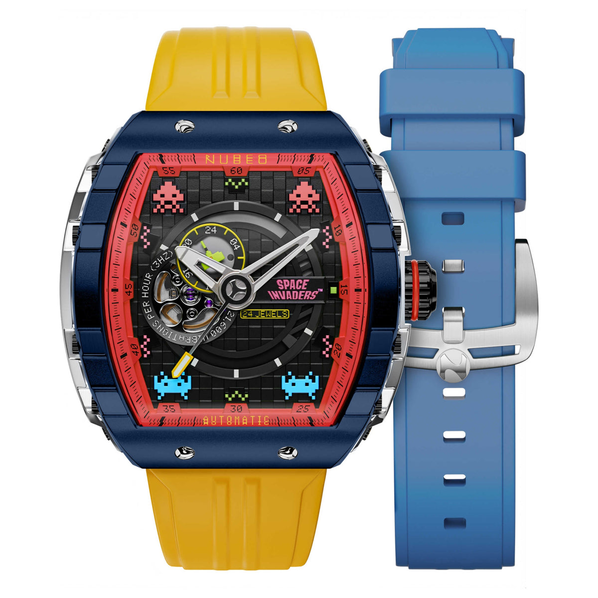 Nubeo Men's Watch NB-6047-SI-02
