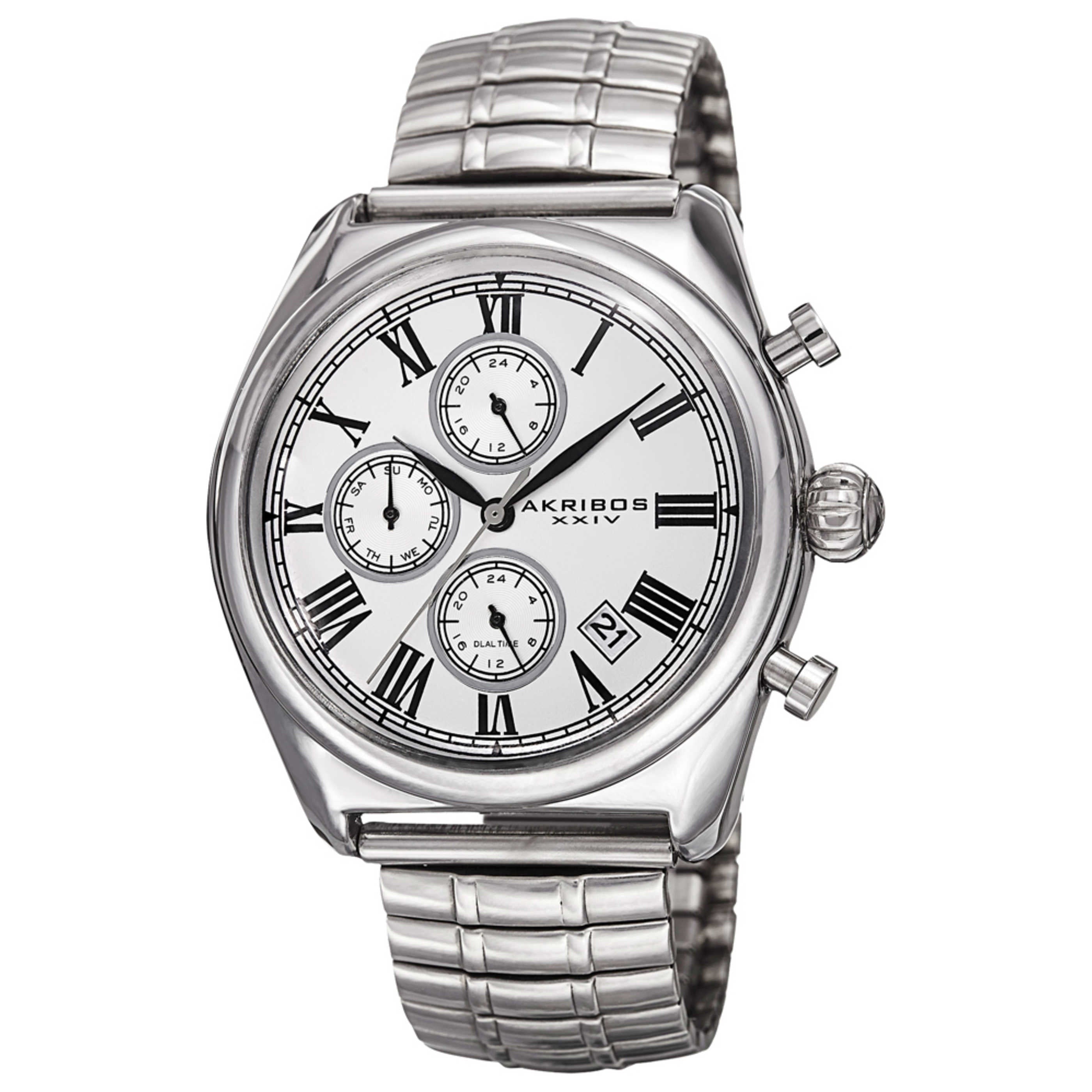 Akribos Xxiv Men's Watch AK827SS
