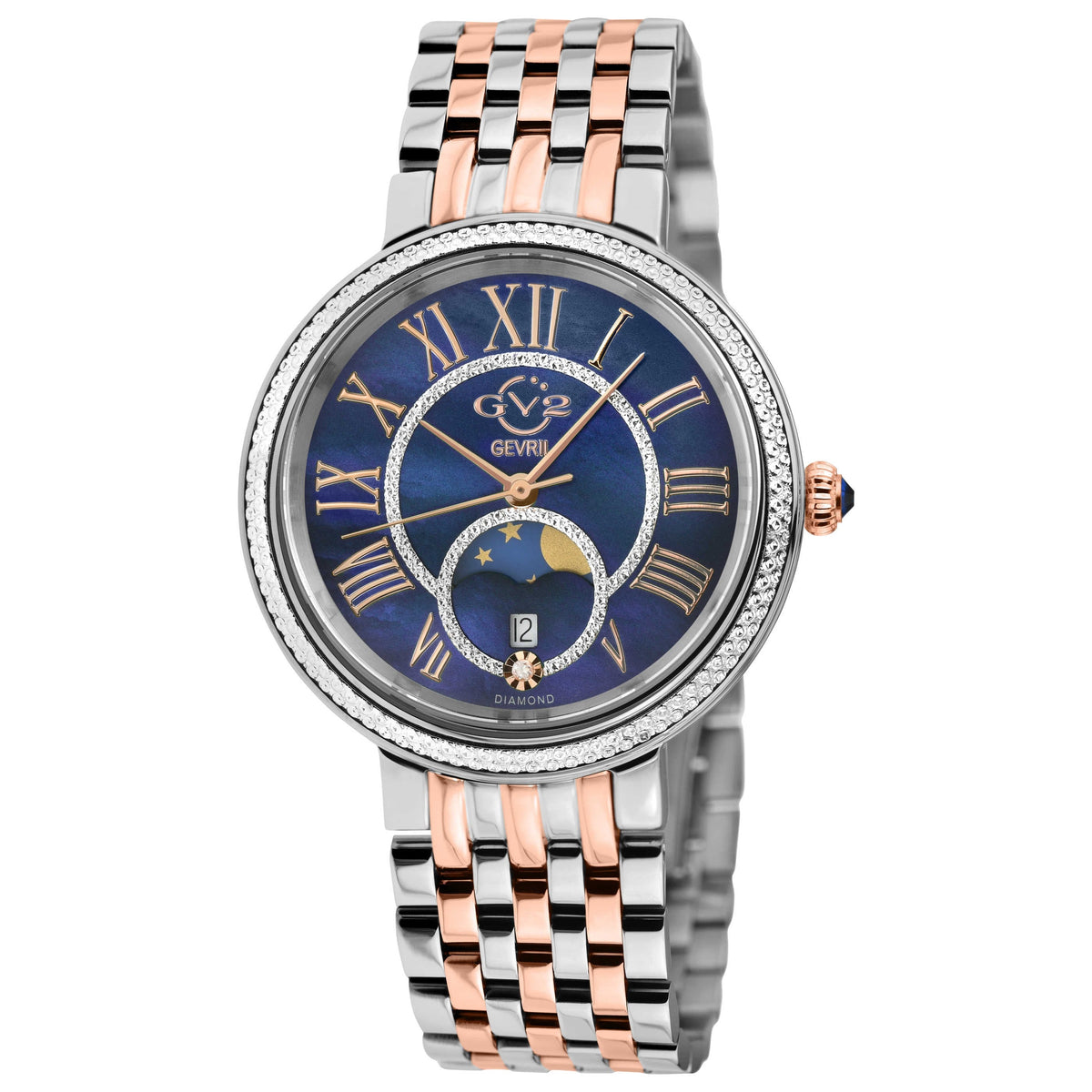 GV2 by Gevril Genoa Women's Watch 12549B