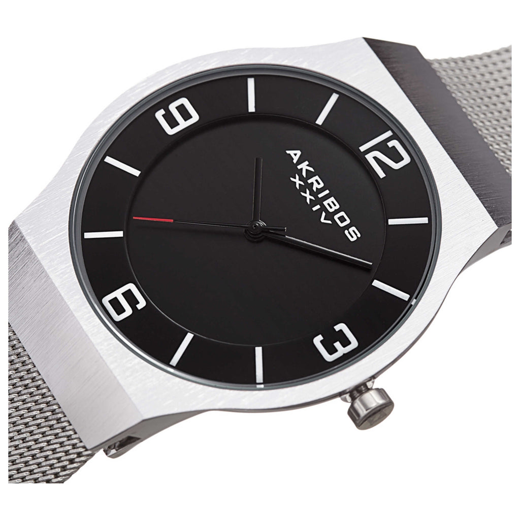 Akribos Xxiv Men's Watch AK851SSB