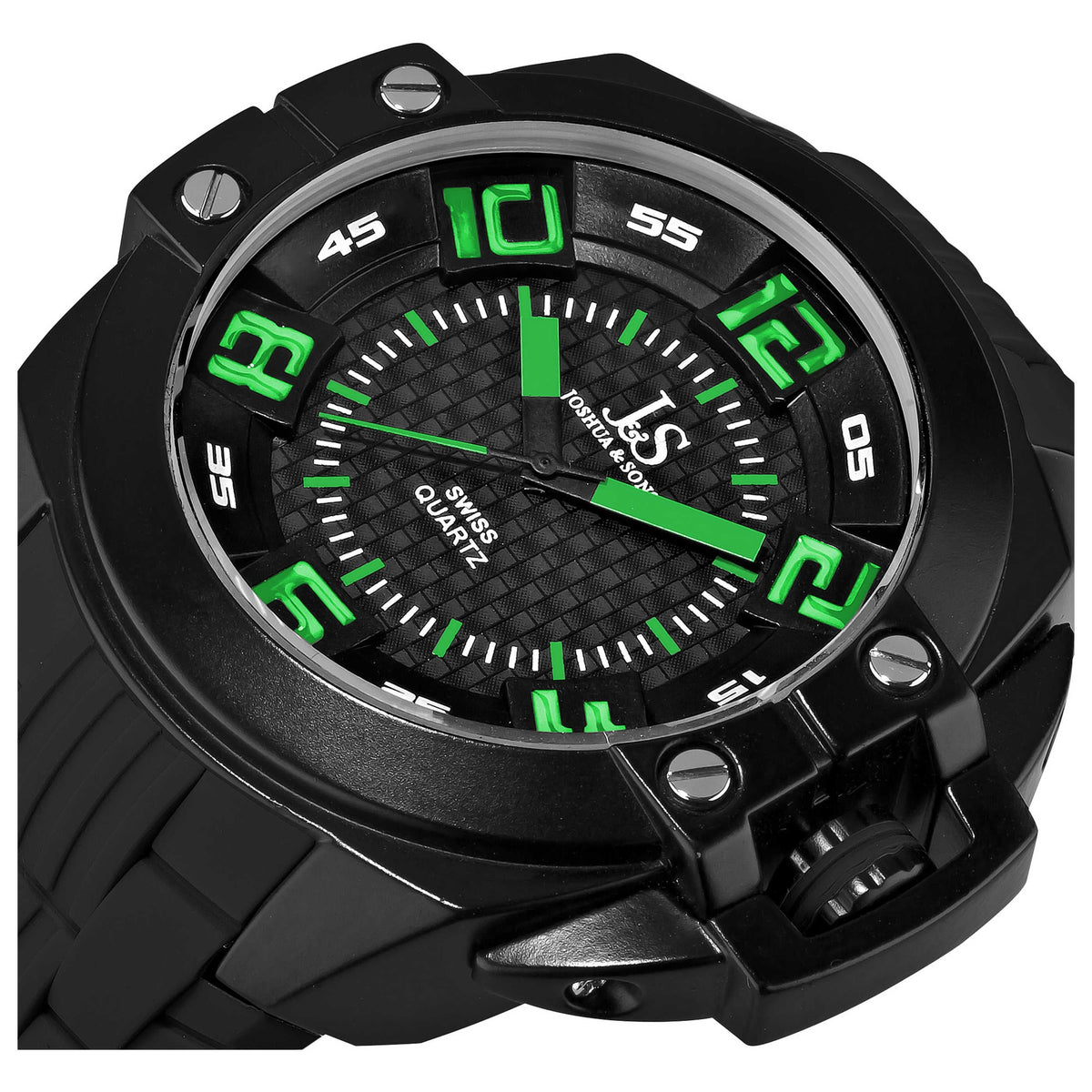 Joshua & Sons Men's Quartz Watch JS-39-BK