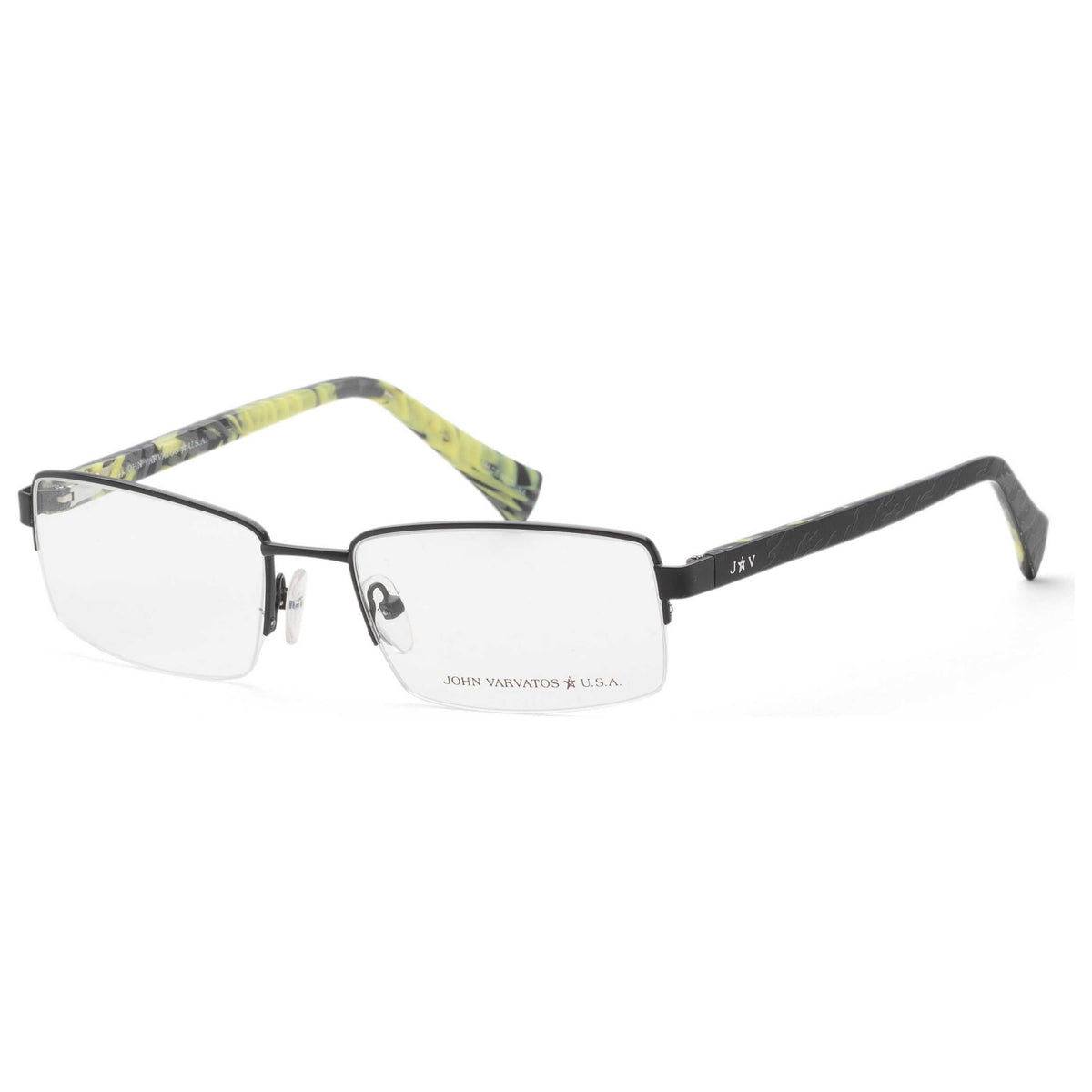 John Varvatos Men's Eyeglasses VJVC006560BLA
