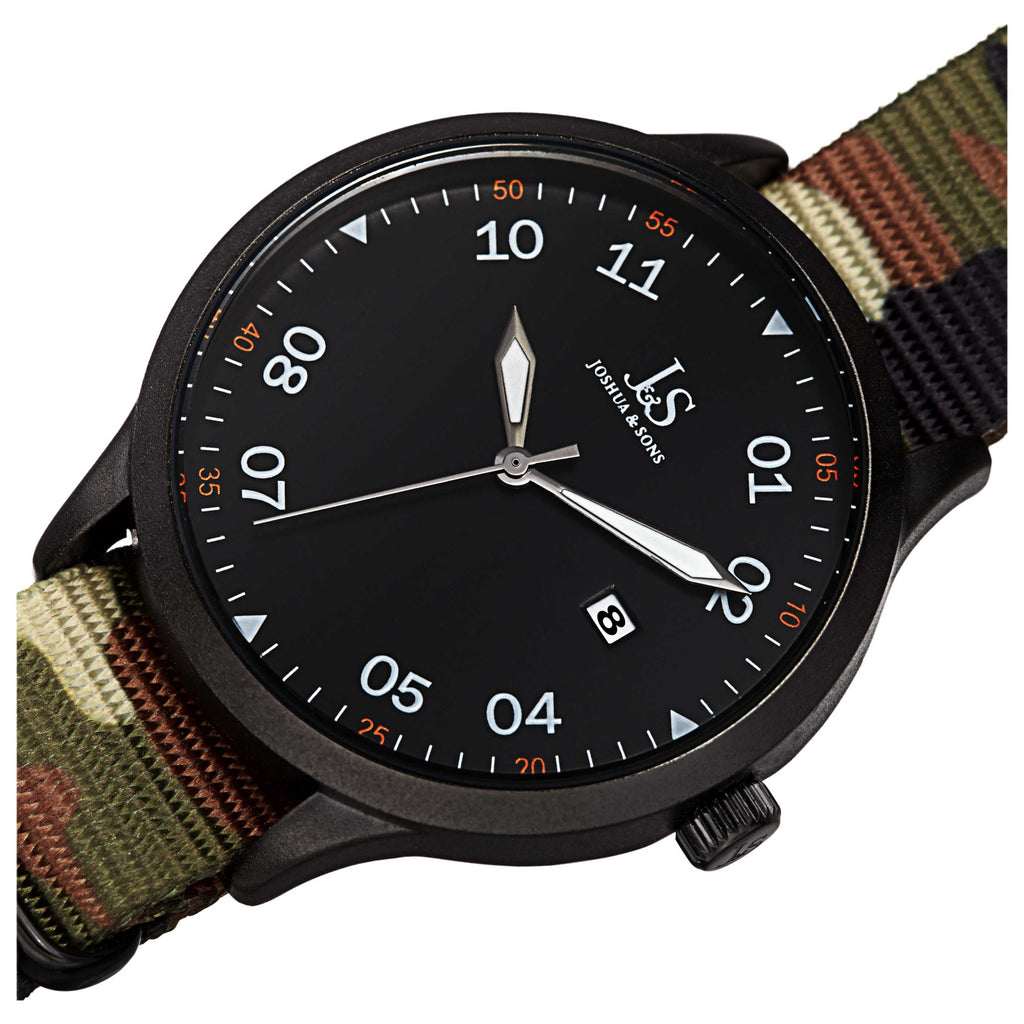 Joshua & Sons Men's Watch JX157BK