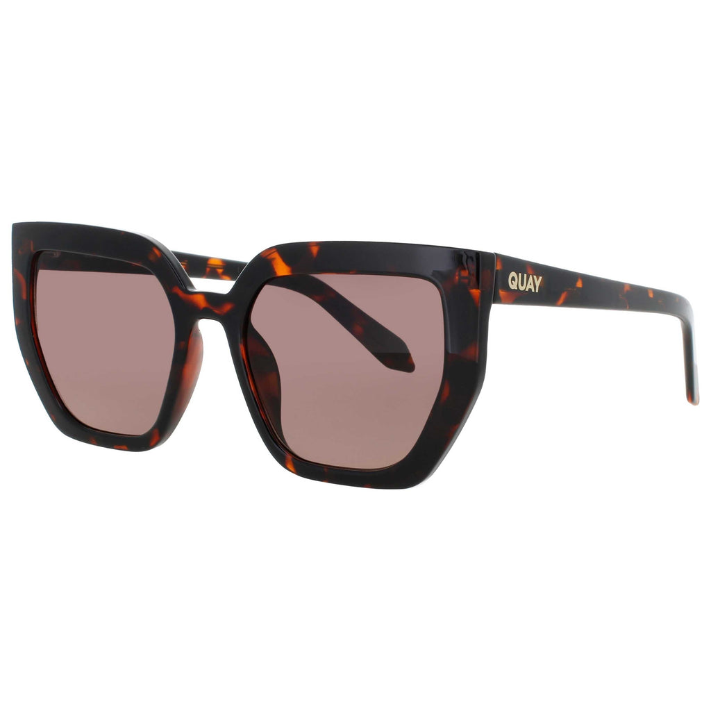 Quay Unisex Sunglasses QUAY-NO-NS-2925-TRT-BRN