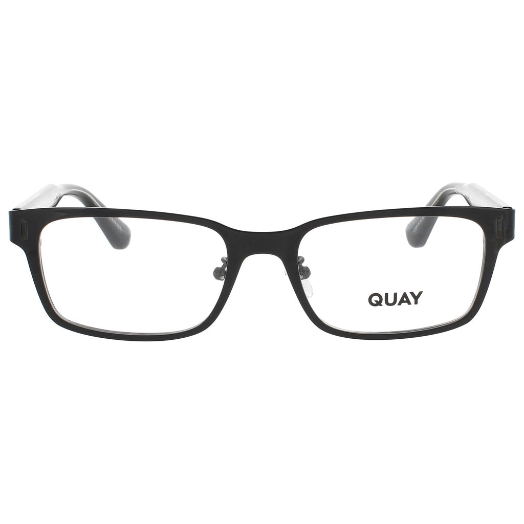 Quay Unisex Eyeglasses QUAY-OG-OF-2607-BLK-RX