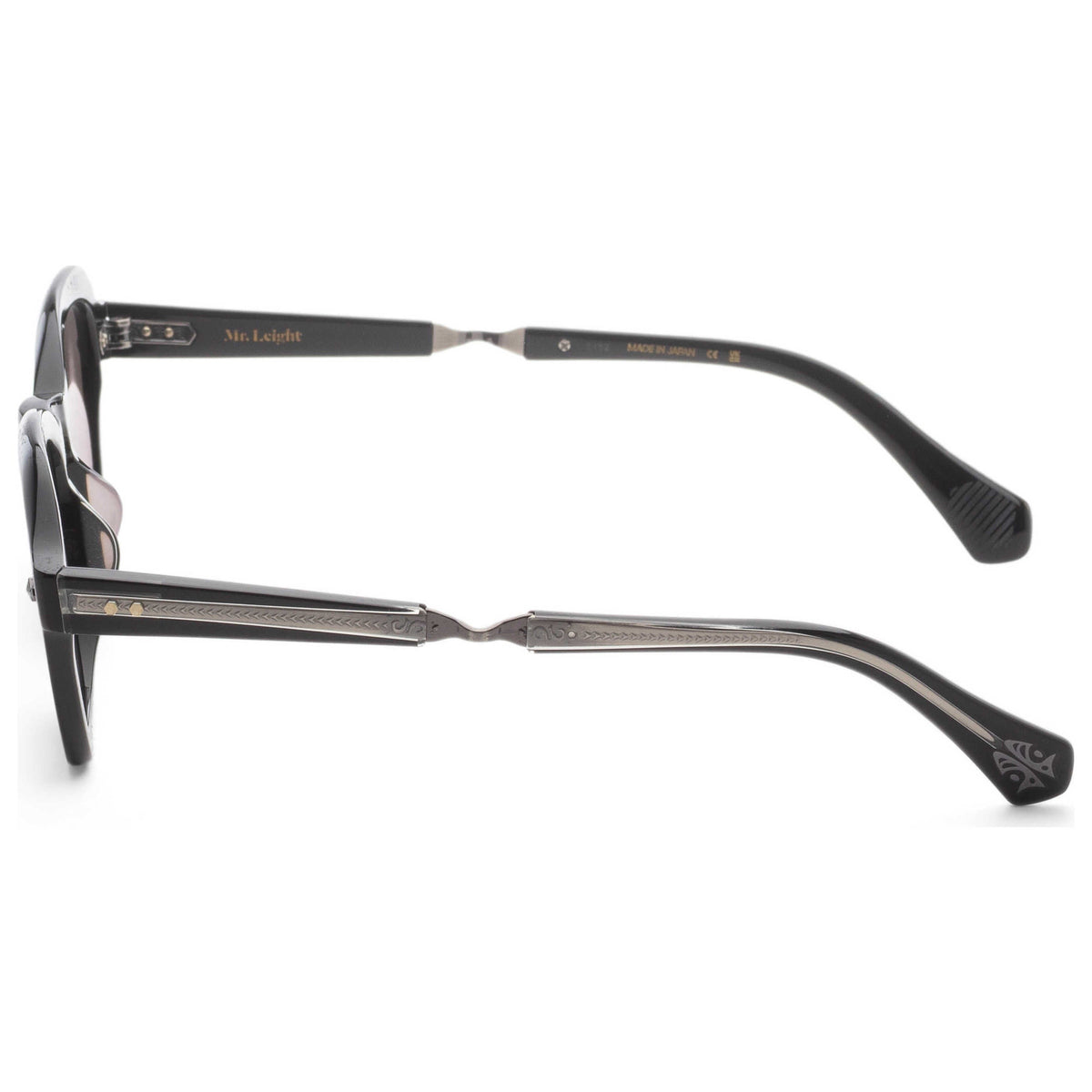 Garrett Leight Women's Sunglasses ML2055-50-BK-GMSFLAVA