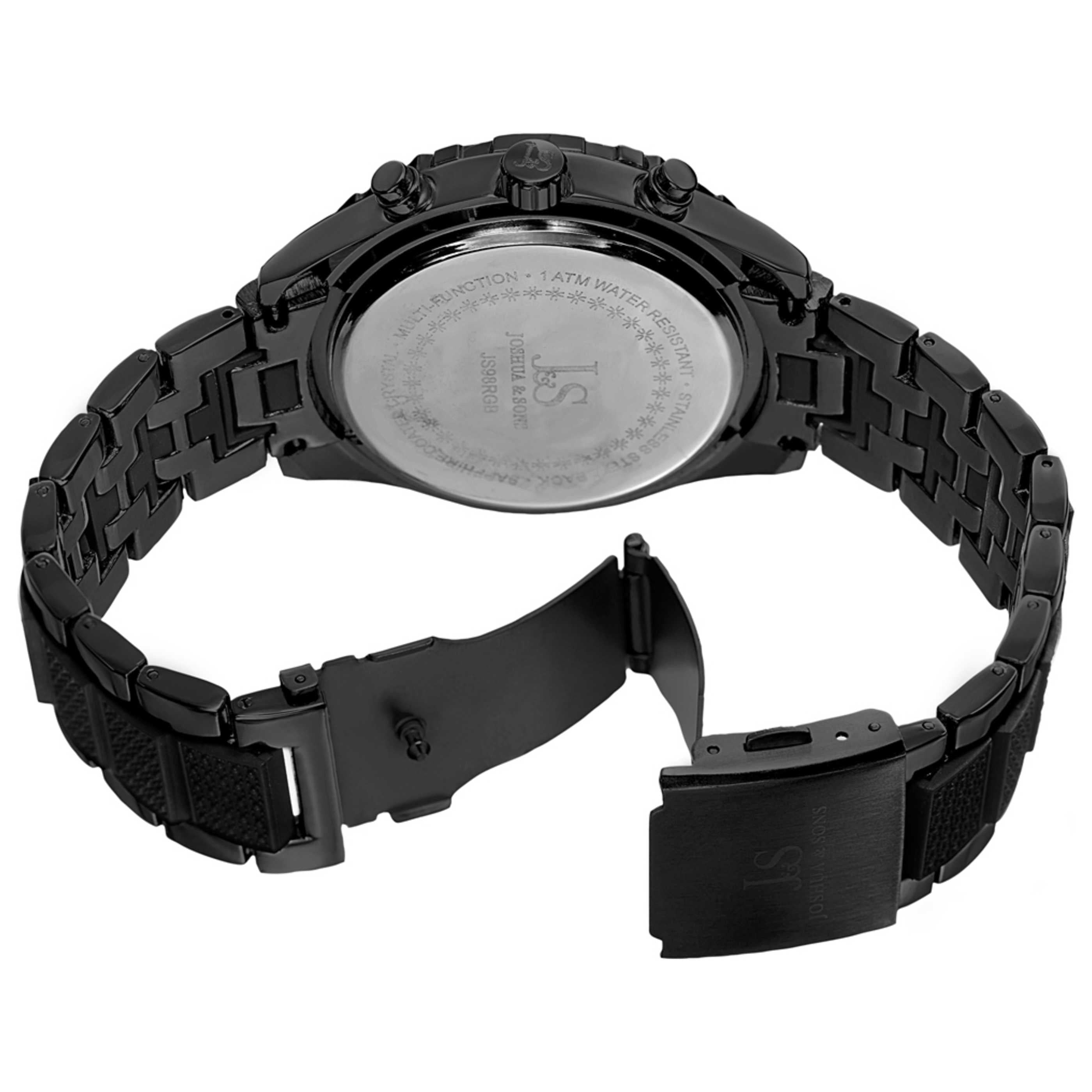 Joshua & Sons Men's Watch JS98BK