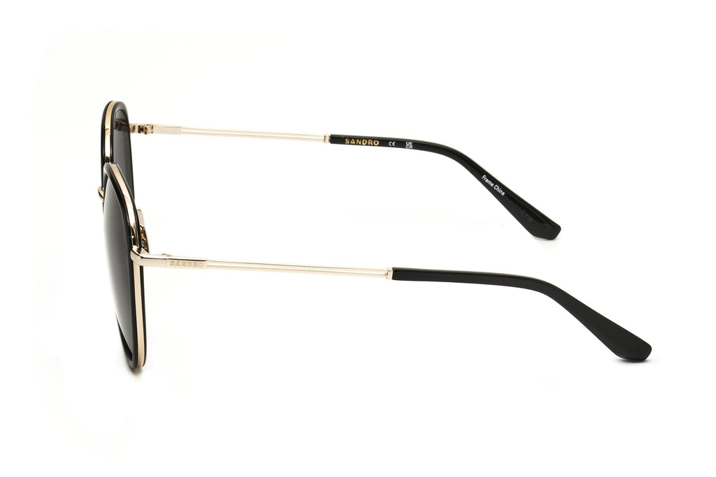 Sandro stainless steel Sunglasses for woman in havana