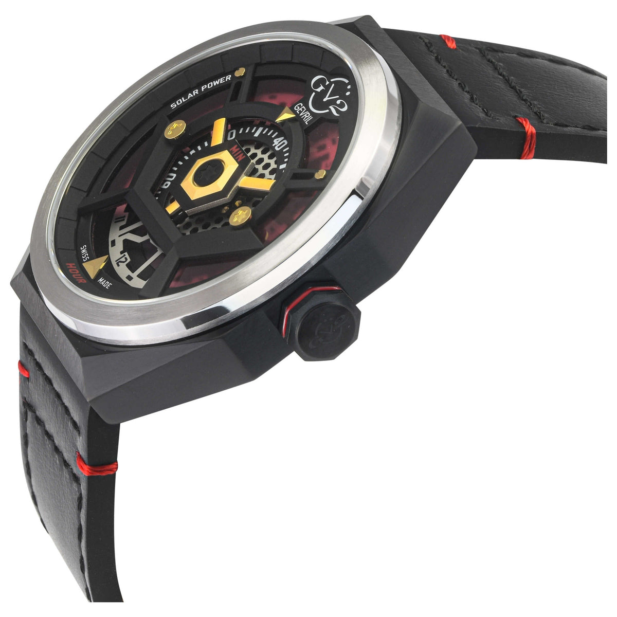 GV2 by Gevril Stella Solare Men's Watch 43801