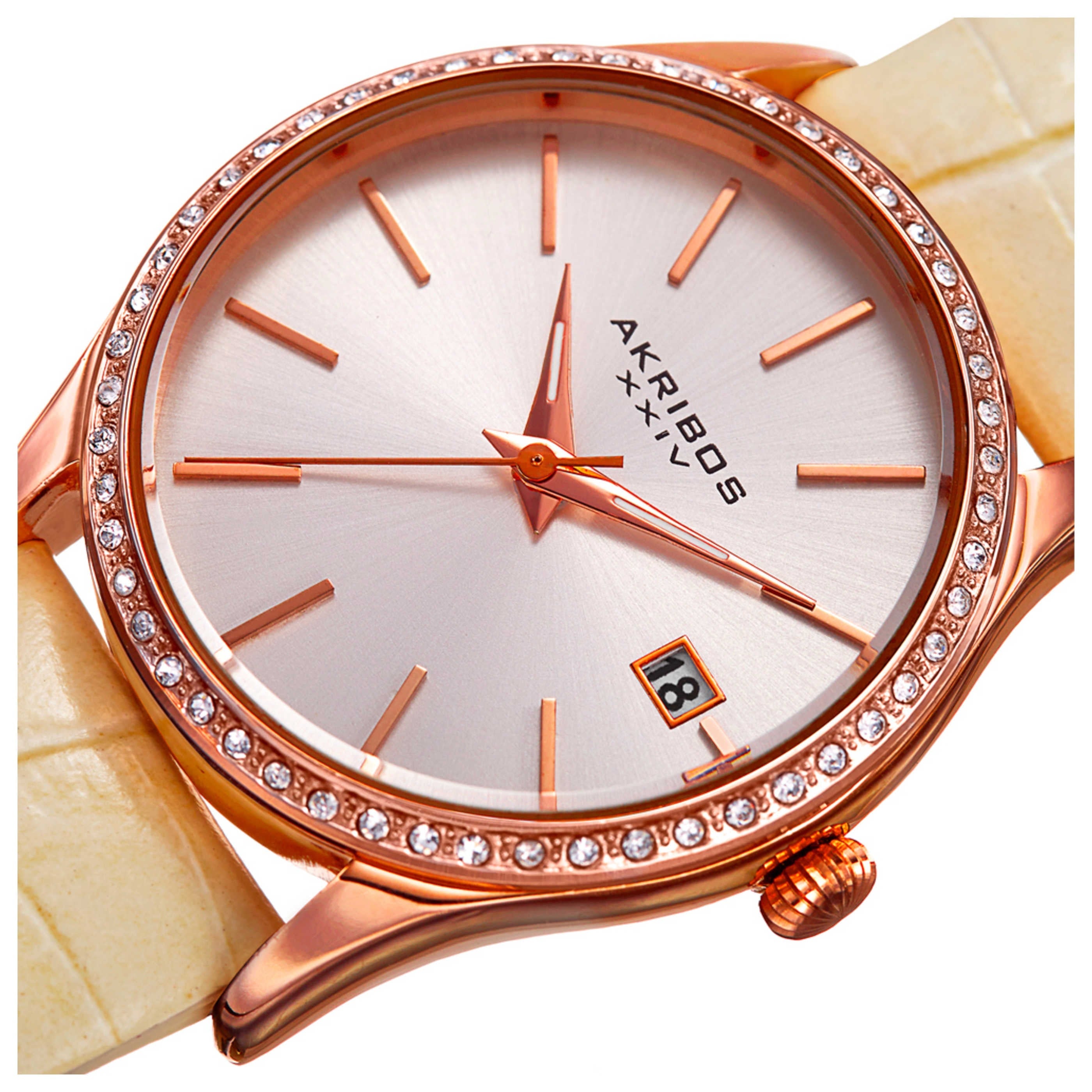 Akribos Xxiv Women's Watch AK883WTR