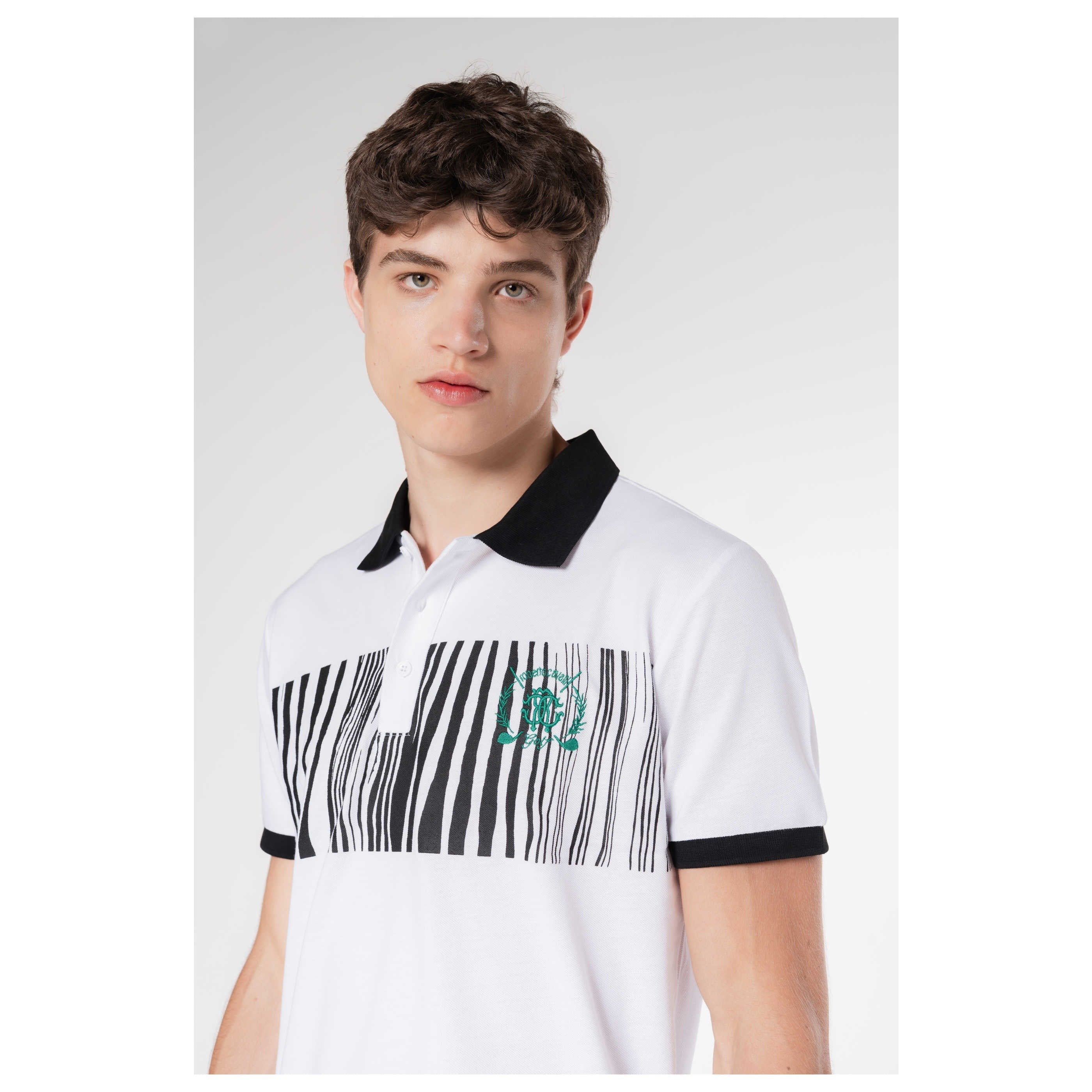 Roberto Cavalli Golf Men's Polo