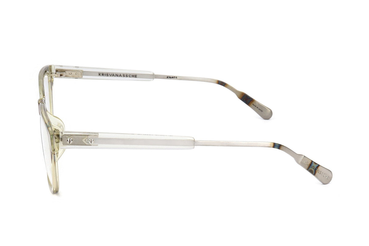Kris Van Assche by Linda Farrow Men's Stainless steel Glasses