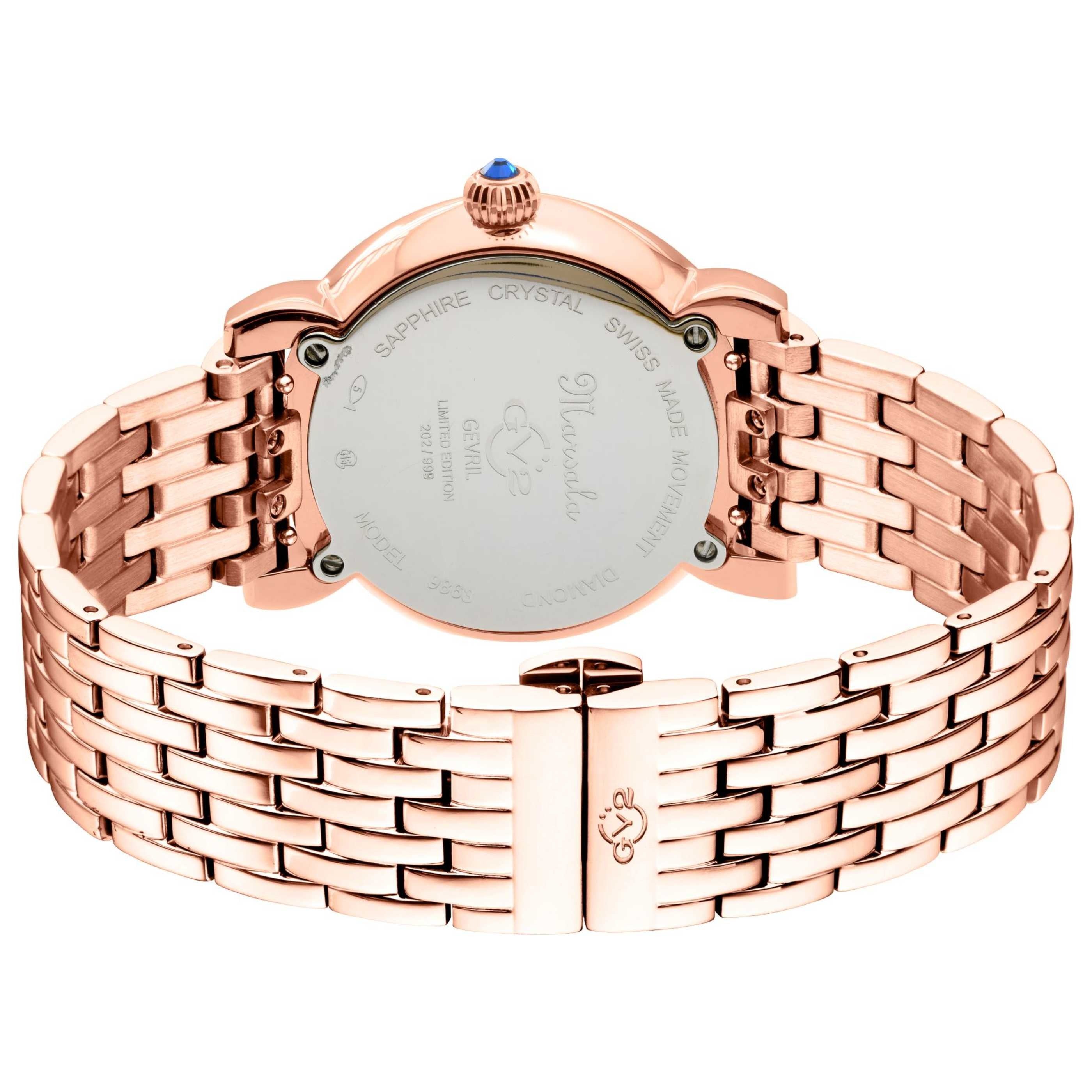 GV2 by Gevril Women's Watch 9863B
