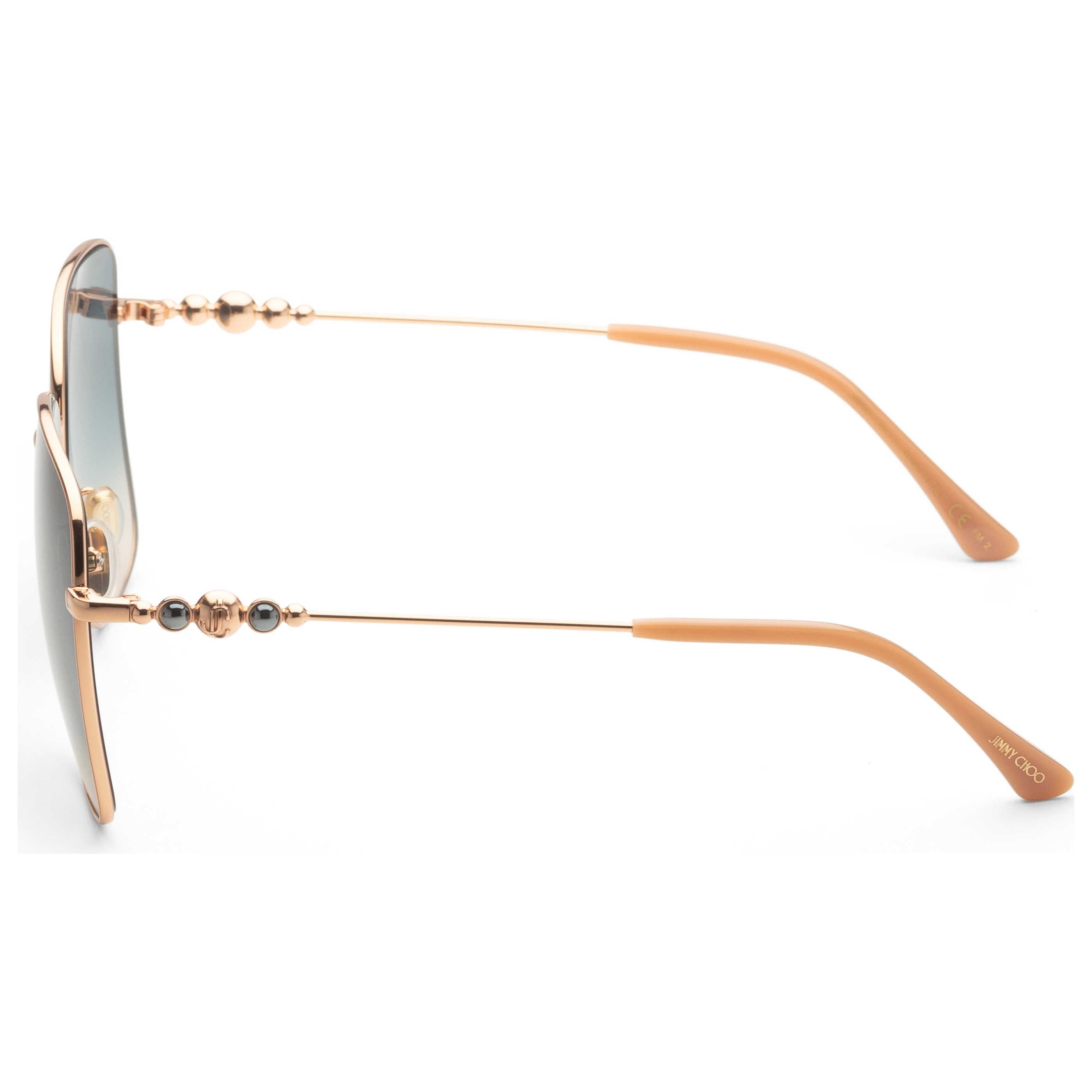 Jimmy Choo Hester Women's Sunglasses HESTERS-0BKU-I4