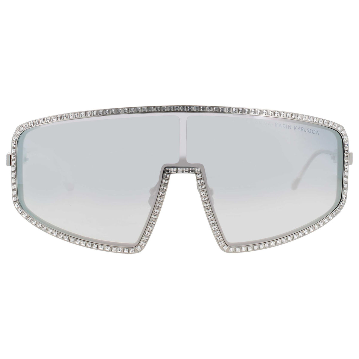Anna-Karin Karlsson Women's Sunglasses AKK-SHADY-LUV-2-0-WHITE-GOLD-BLUSH-MIRROR