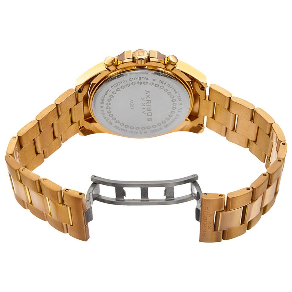 Akribos Xxiv Women's Watch AK951YGPCH