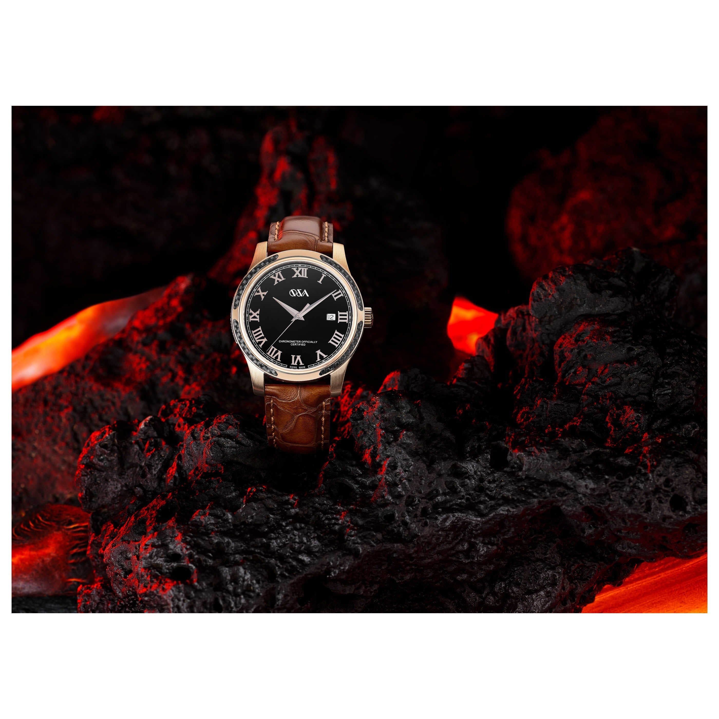 Q&A Men's Watch MGMA-BRNZ