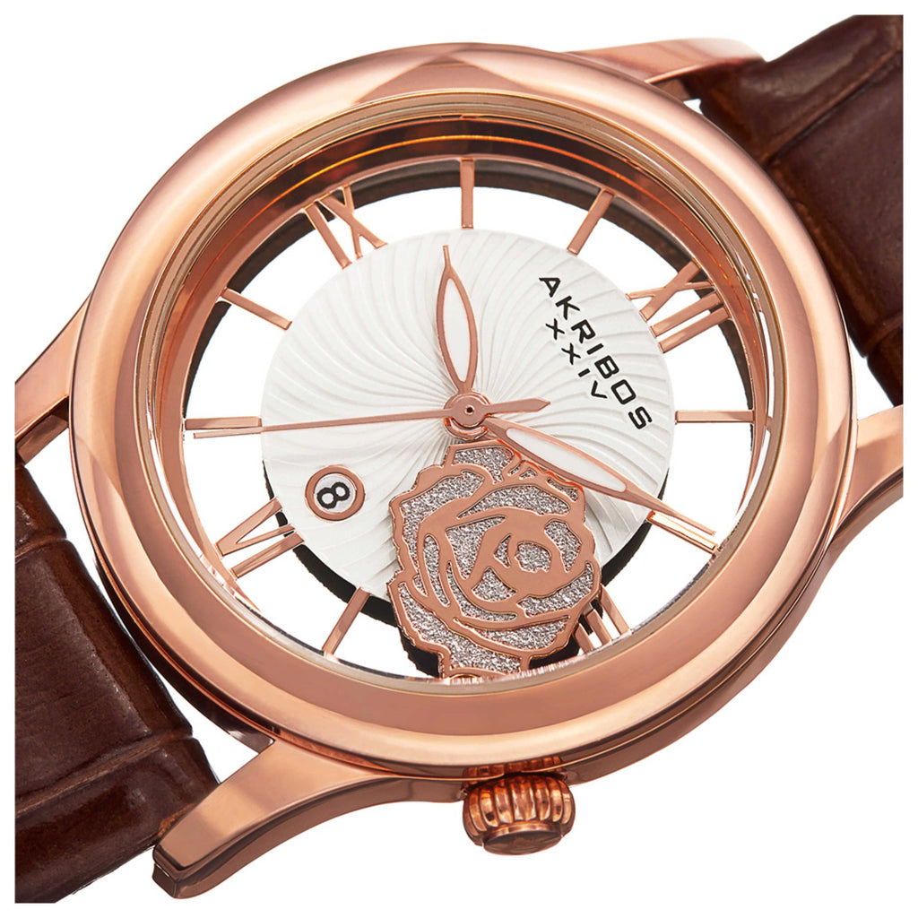 Akribos Xxiv Women's Watch AK837RGBR