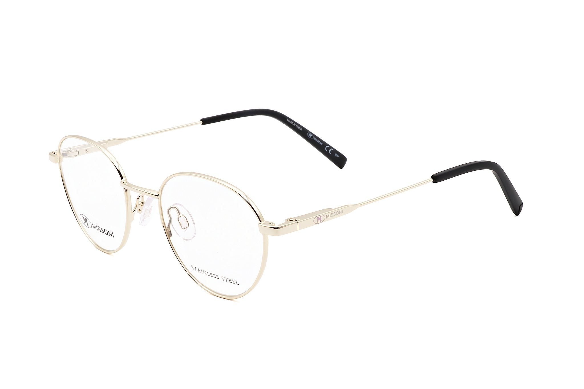 M Missoni Unisex Metal Glasses